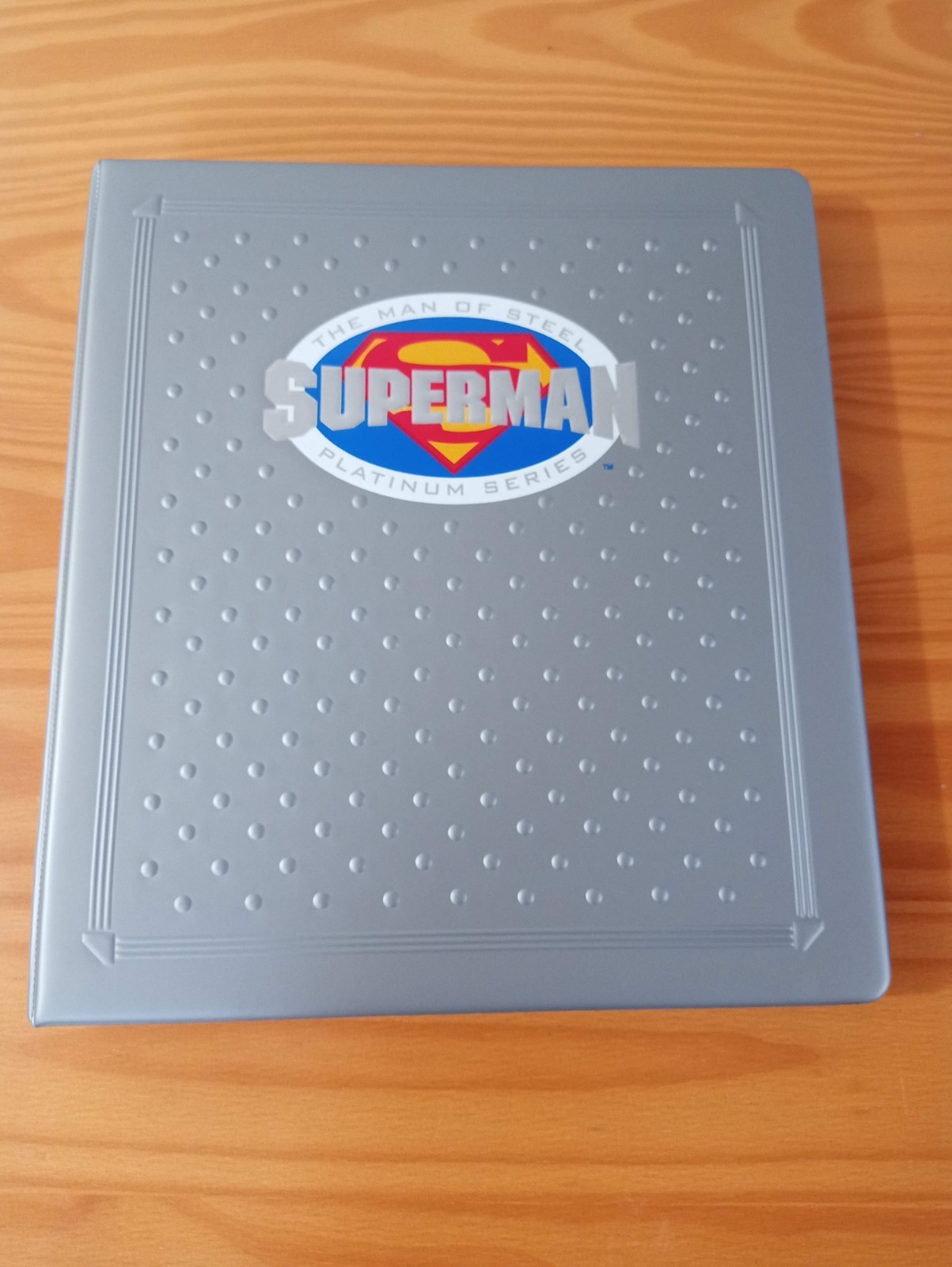 3 SETS SkyBox Premium Edition Man of Steel Platinum Series + Binder + Chase +++ 3 SETS SkyBox Premium Edition Man of Steel Platinum Series + Binder + Chase +++