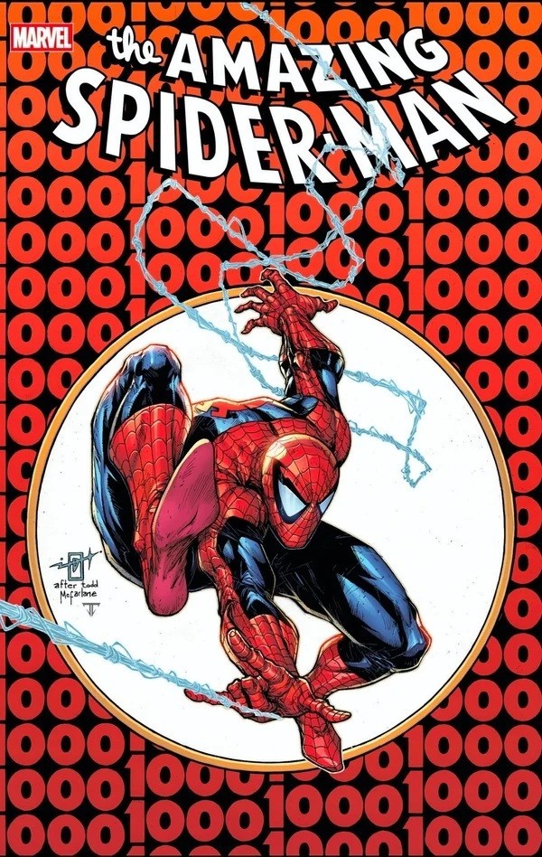 AMAZING SPIDERMAN 1000 36 JONATHAN URIBE NYCC VARIANT NM 300 HOMAGE vol 7 2026 AMAZING SPIDERMAN 1000 36 JONATHAN URIBE NYCC VARIANT NM 300 HOMAGE vol 7 2026