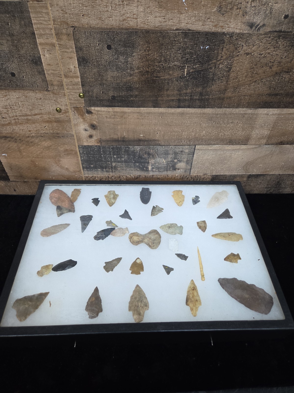 Vintage Arrowhead Point Lot From Private Collection Vintage Arrowhead Point Lot From Private Collection