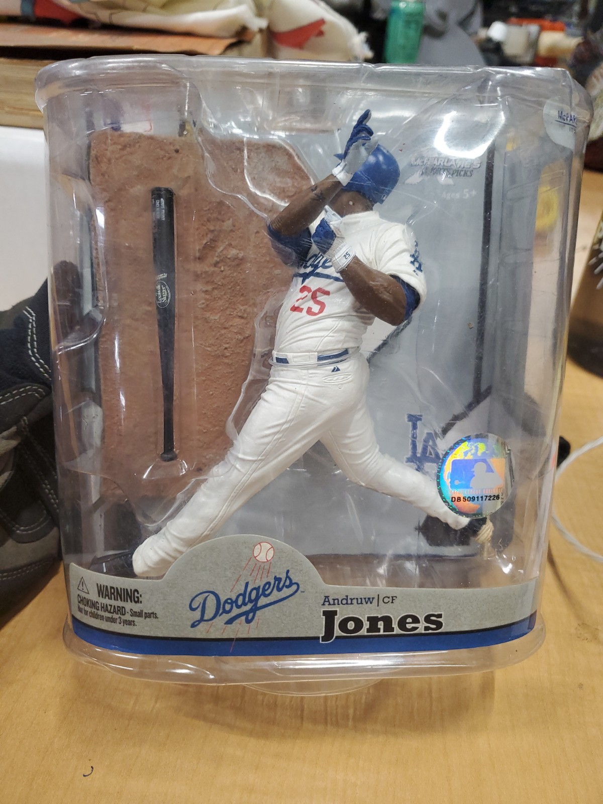 Andruw Jones McFarlane MLB Series 22 LA DODGERS EYE CHARCOAL CHASE HOF Andruw Jones McFarlane MLB Series 22 LA DODGERS EYE CHARCOAL CHASE HOF