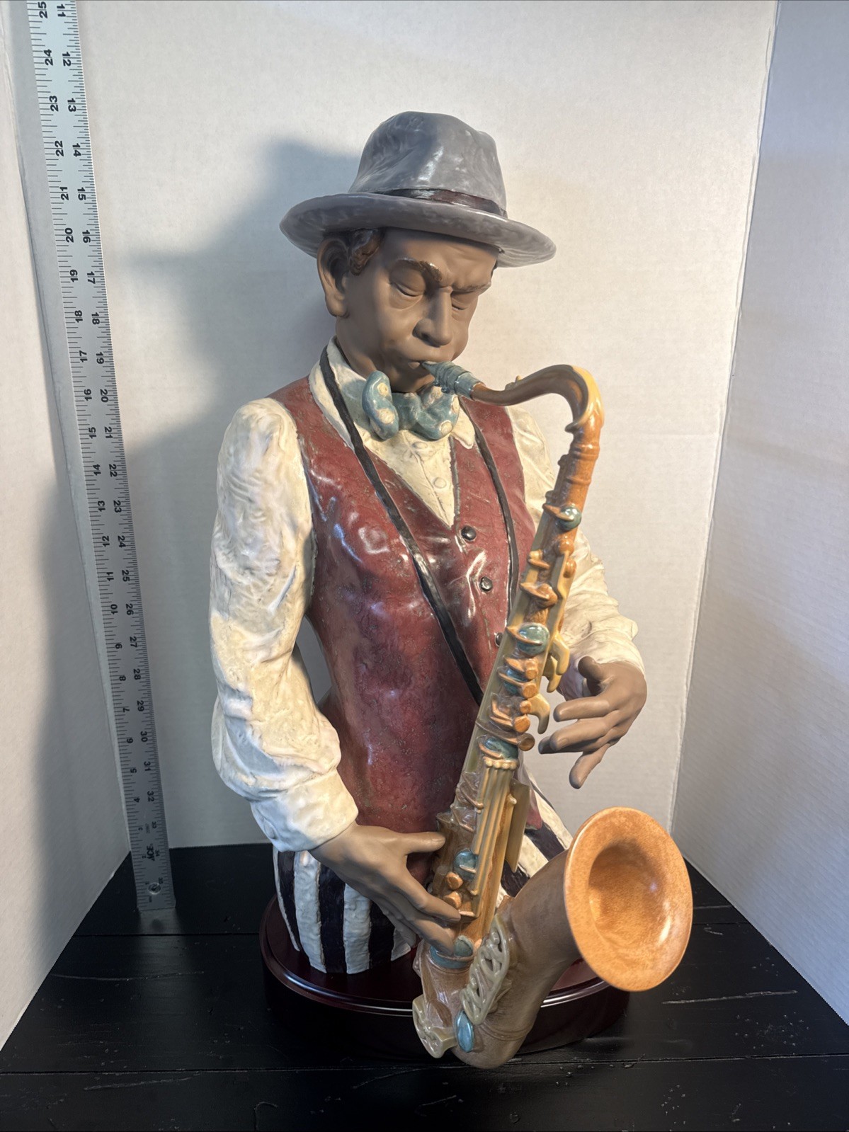 RARE LIMITED EDITION SIGNED LLADRO "PLAYING THE BLUES"-3576----607/1000 RARE LIMITED EDITION SIGNED LLADRO "PLAYING THE BLUES"-3576----607/1000