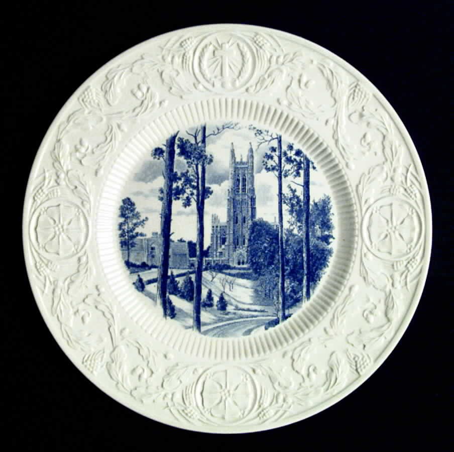 Wedgwood Duke University Blue Dinner Plate 4582067 Wedgwood Duke University Blue Dinner Plate 4582067