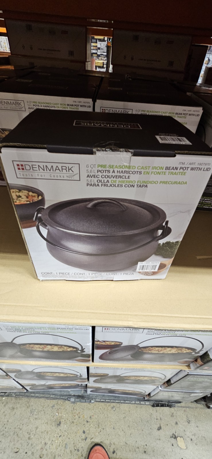 Viral Costco Denmark 6 Quart Cast Iron Cauldron 2026 Halloween Rare In US