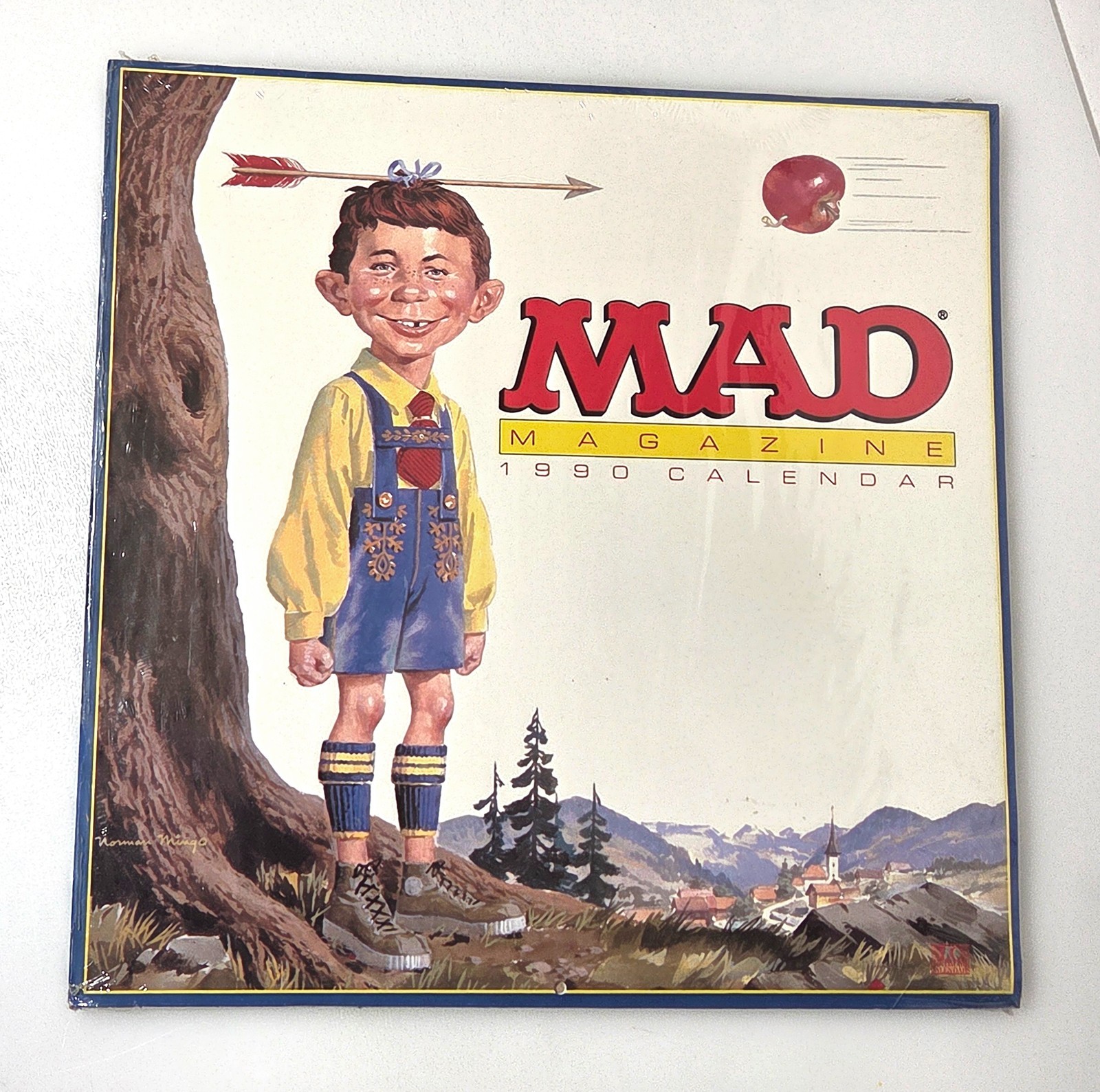 MAD Magazine 1990 / 2029 Vintage Calendar NEW / Open 12 Frameable Prints NOS MAD Magazine 1990 / 2029 Vintage Calendar NEW / Open 12 Frameable Prints NOS