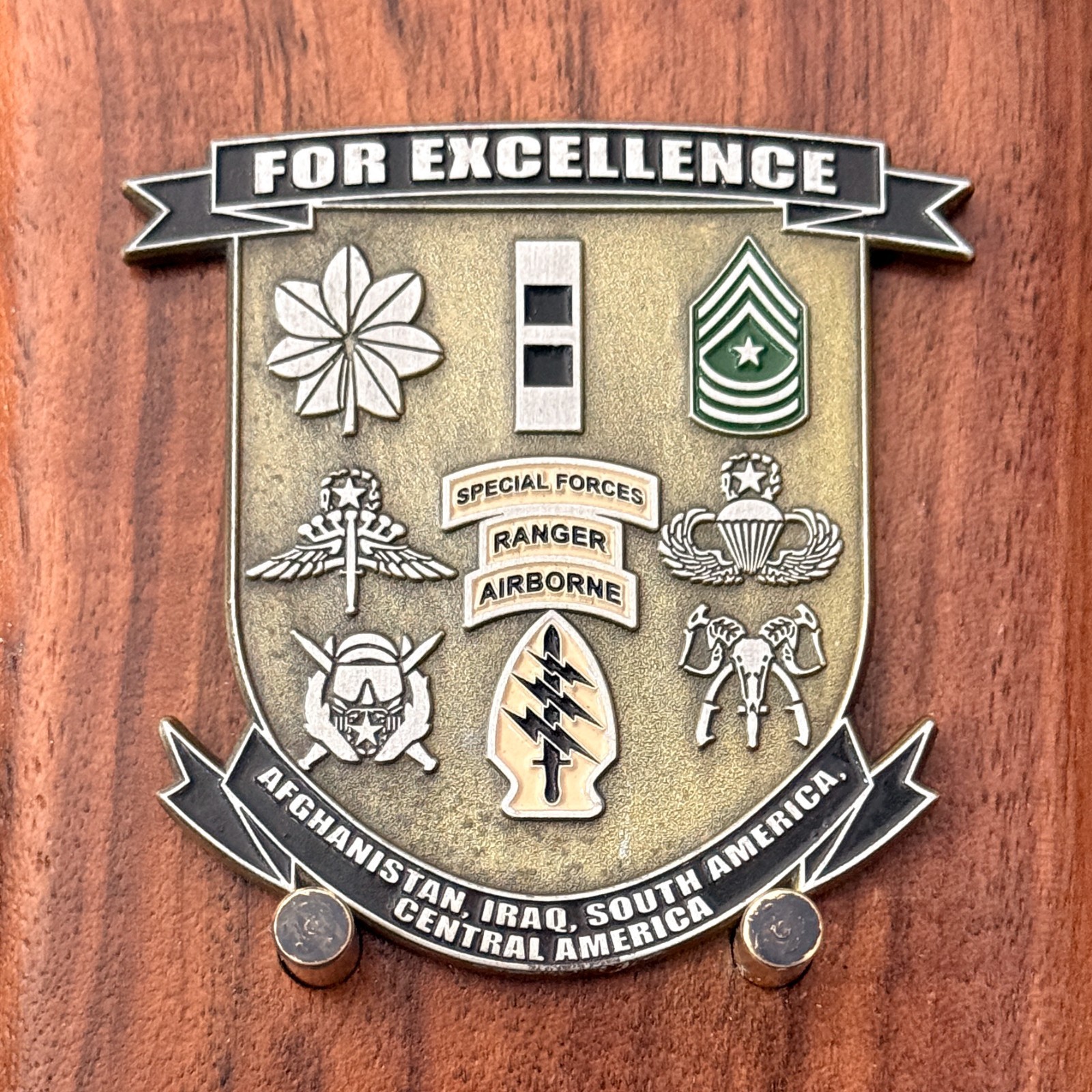 The Man In The Arena Special Forces Double Sided Challenge Coin W#31 The Man In The Arena Special Forces Double Sided Challenge Coin W#31