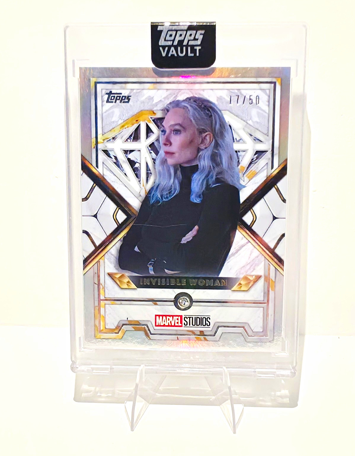 Topps 2026 Marvel Vault Fantastic Four  INVISIBLE WOMAN Serial 07/50 Diamond
