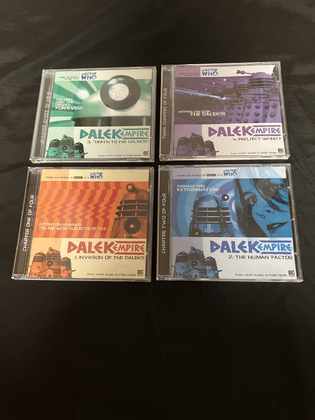 Big Finish Doctor Who: Dalek Empire Series 1 complete 4 Audio CD Big Finish Doctor Who: Dalek Empire Series 1 complete 4 Audio CD