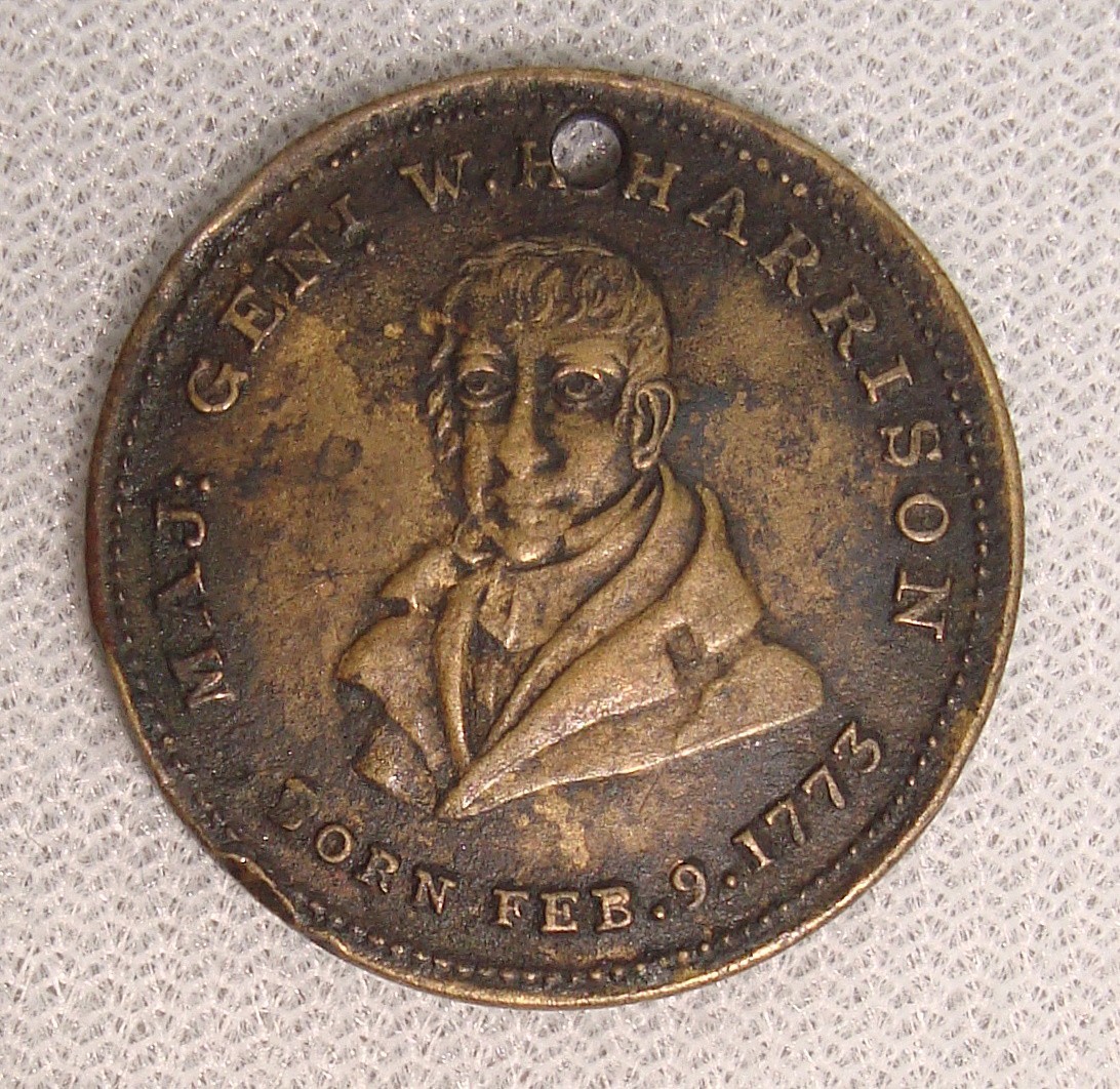 1840 William Henry Harrison Campaign Token "The People's Choice" VF 1840 William Henry Harrison Campaign Token "The People's Choice" VF