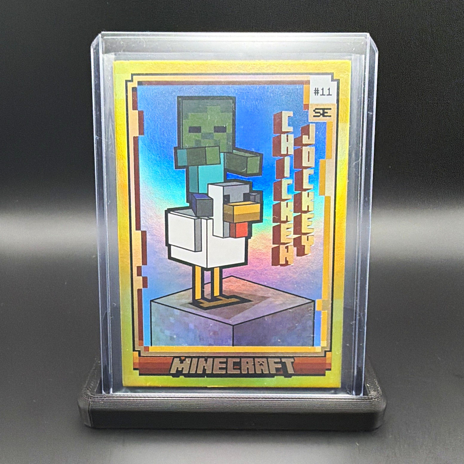 2025 Panini Minecraft Special Edition #11 Chicken Jockey /50 GOLD Massive Hit 2025 Panini Minecraft Special Edition #11 Chicken Jockey /50 GOLD Massive Hit