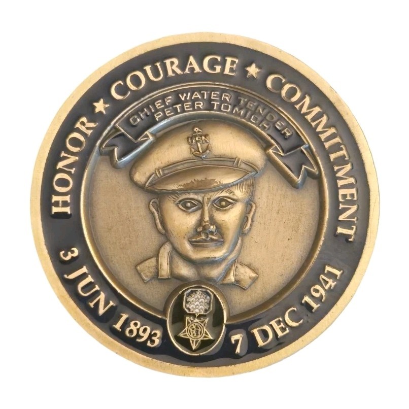 United States Navy Senior Enlisted Academy Chief Water Tender Challenge Coin United States Navy Senior Enlisted Academy Chief Water Tender Challenge Coin