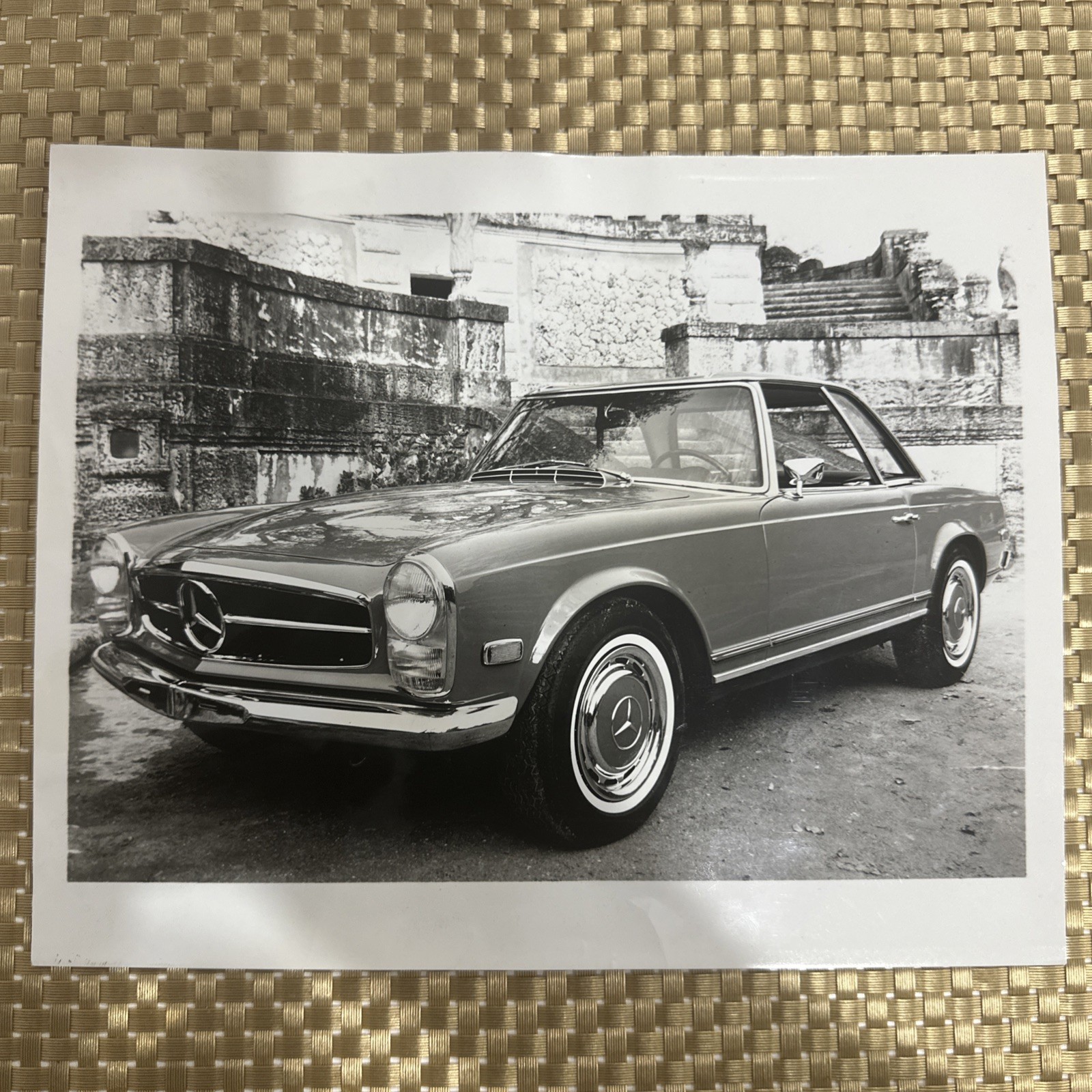 Original Period Photo Foto Press Werkfoto Mercedes Benz 280SL Coupe 1967 Germany Original Period Photo Foto Press Werkfoto Mercedes Benz 280SL Coupe 1967 Germany