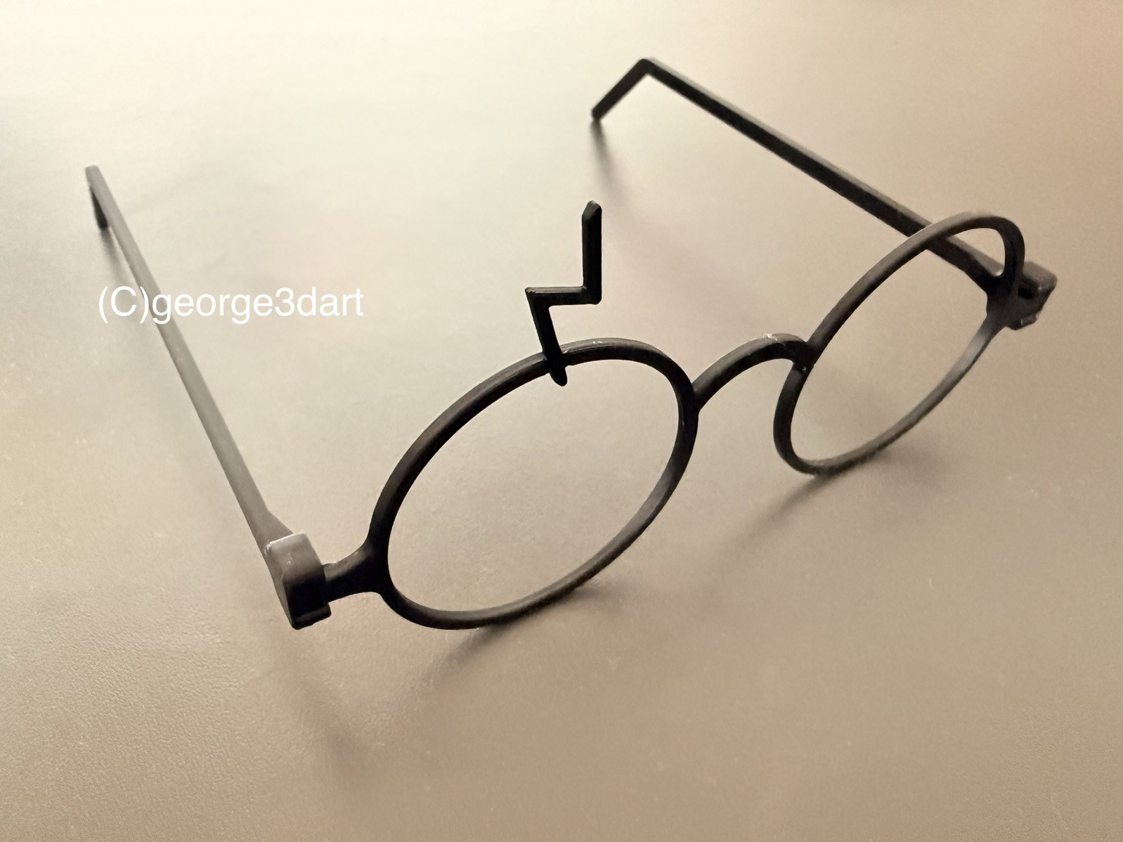 Harry Potter Glasses Prop | 3D Printed Wizard Costume Accessory | Cosplay Harry Potter Glasses Prop | 3D Printed Wizard Costume Accessory | Cosplay