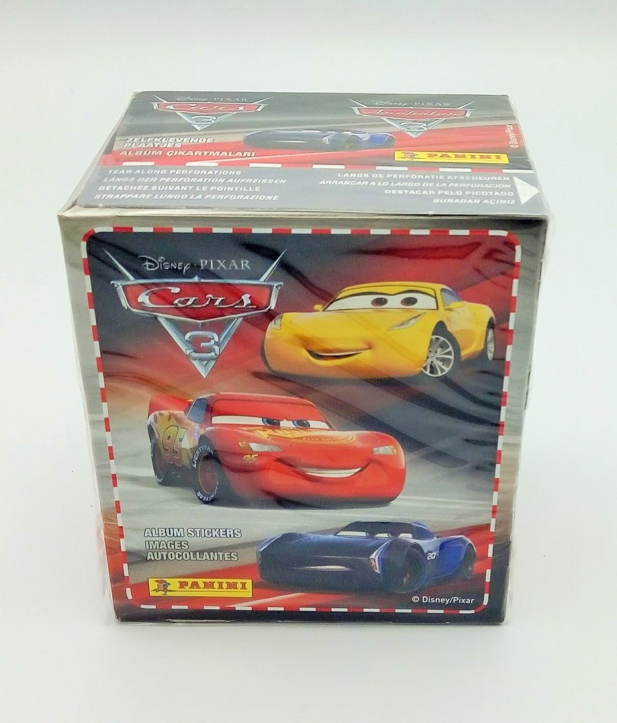 CARS 3 DISNEY PIXAR Box Box 50 Panini Figure Bags