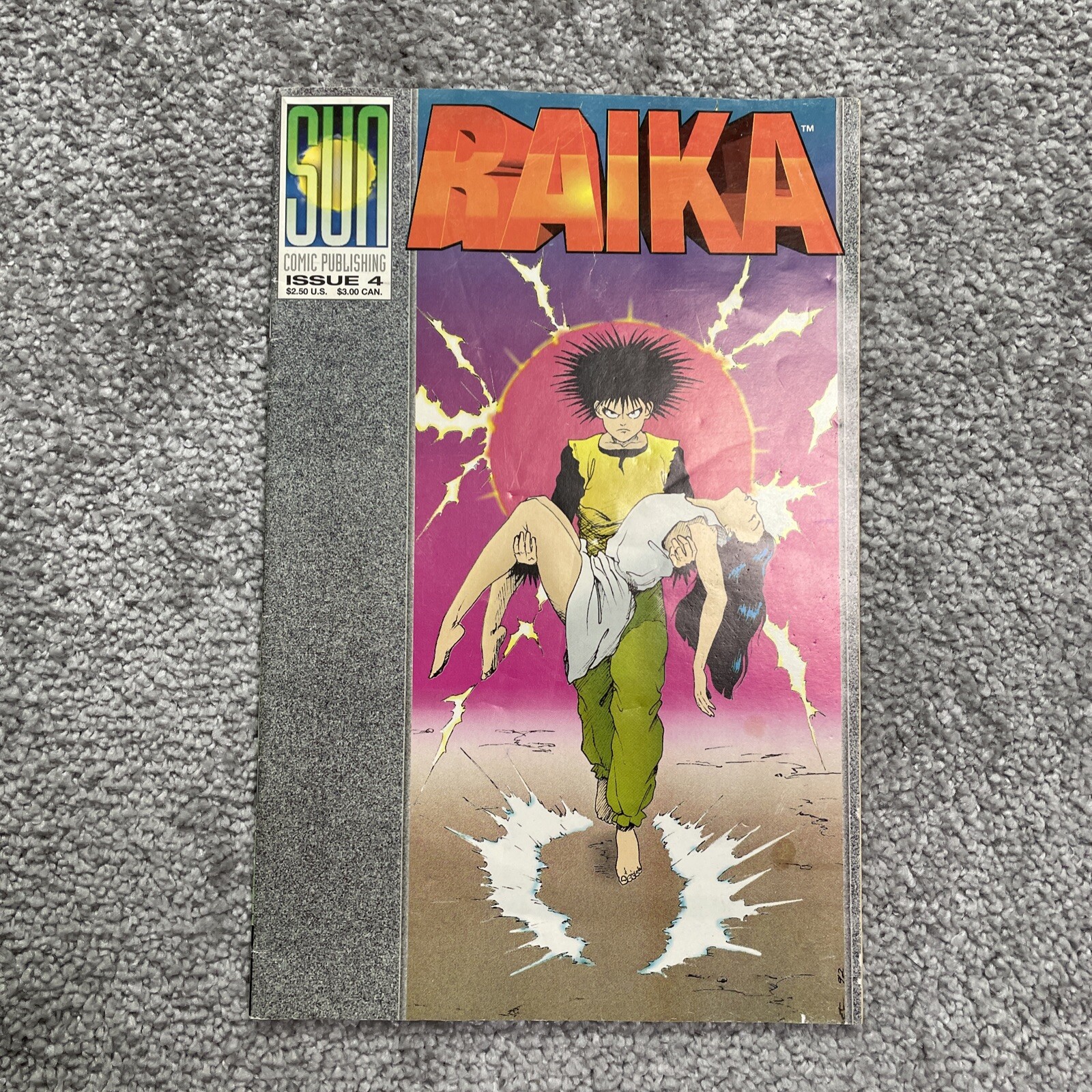 1991 Sun Comic Publishing #4 Raika Manga Black and White Retro Vintage Graphic 1991 Sun Comic Publishing #4 Raika Manga Black and White Retro Vintage Graphic