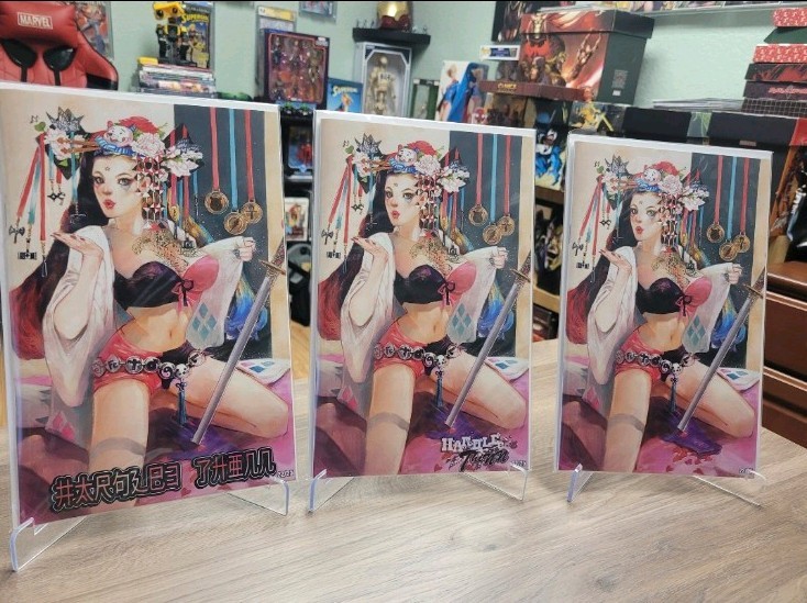 Hardlee Thinn Boo Koo Komix GEISHA Marat Michaels Complete 3 Book Matching 22/25 Hardlee Thinn Boo Koo Komix GEISHA Marat Michaels Complete 3 Book Matching 22/25