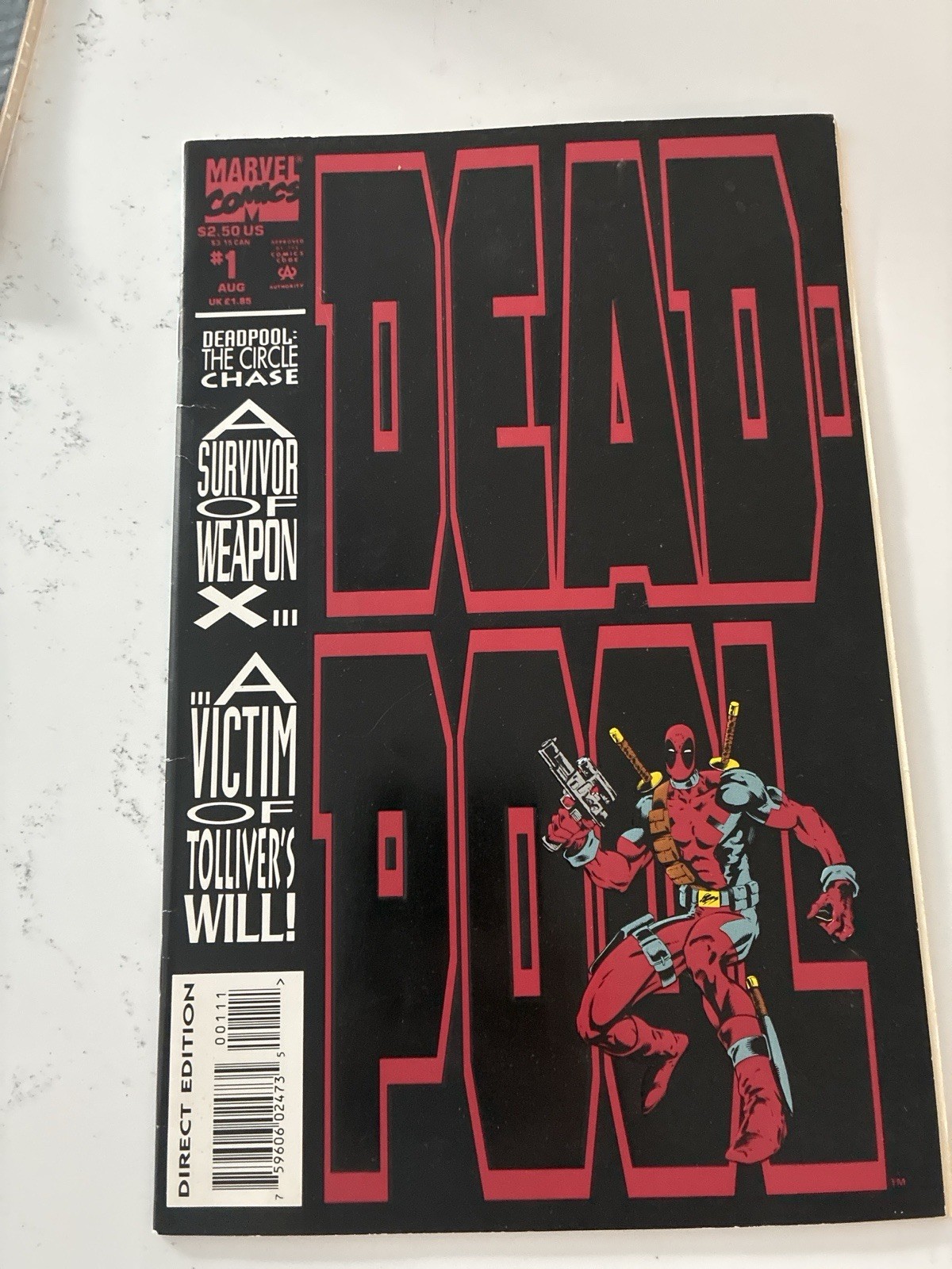 deadpool comic book