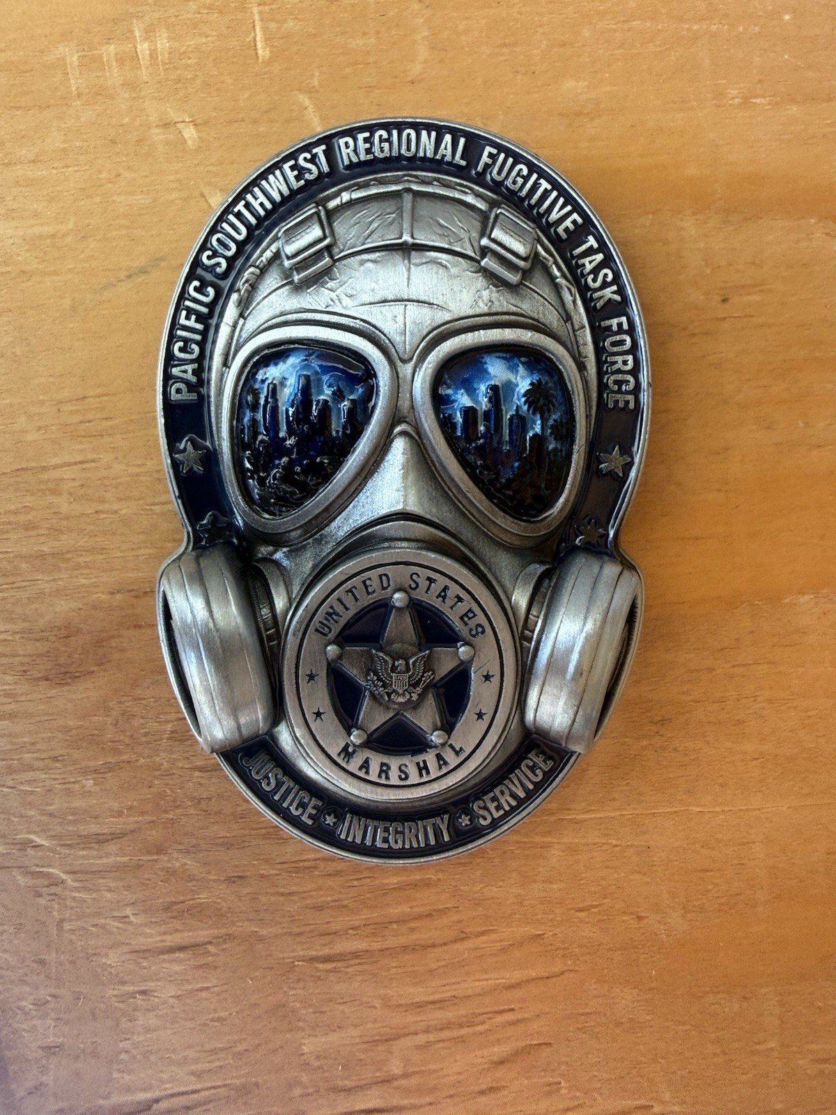 US Marshals challenge coin