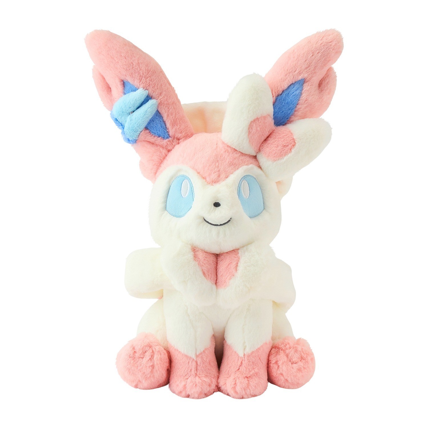 Pokemon Center Original Sylveon Fluffy Hugging Plush toy Comfy Friends Japan NEW Pokemon Center Original Sylveon Fluffy Hugging Plush toy Comfy Friends Japan NEW