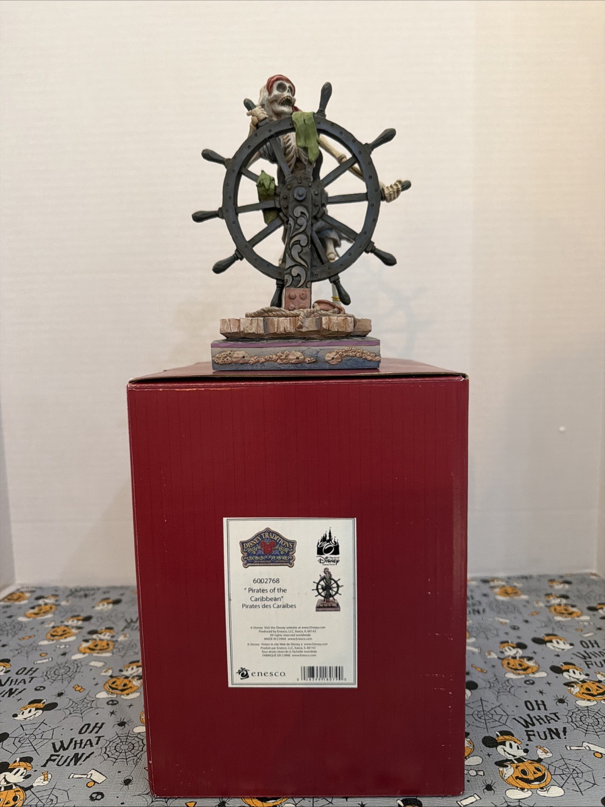 Rare Jim Shore Disney Showcase Pirate of The Caribbean The Helmsman Rare Jim Shore Disney Showcase Pirate of The Caribbean The Helmsman