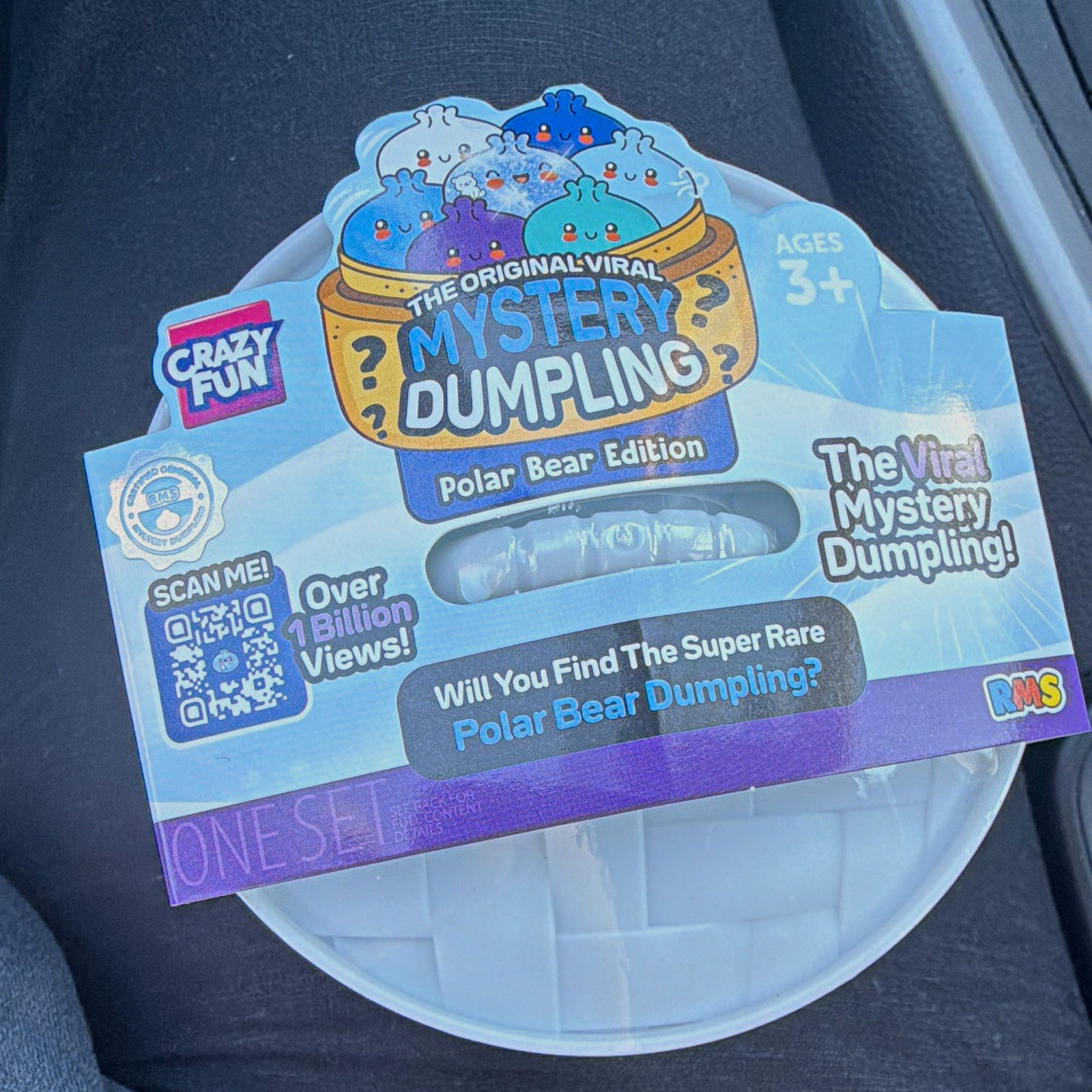 Crazy Fun Original Viral Mystery Dumpling Polar Bear RMS Crazy Fun Original Viral Mystery Dumpling Polar Bear RMS