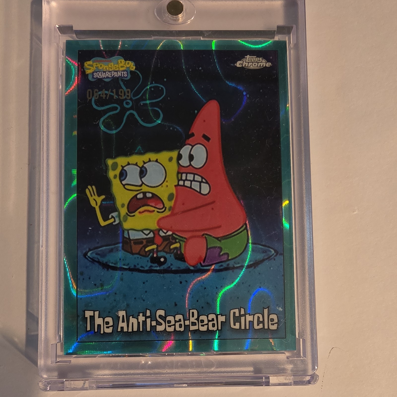 2025 Topps Chrome SpongeBob SquarePants /199 The Anti-Sea-Bear Circle #145 2025 Topps Chrome SpongeBob SquarePants /199 The Anti-Sea-Bear Circle #145