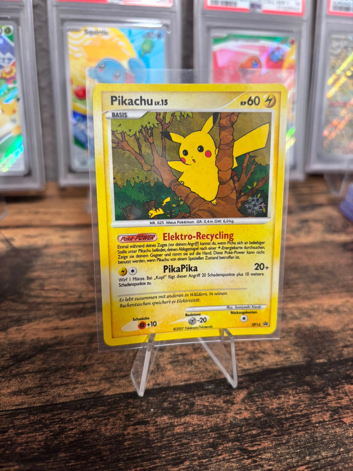 SWIRL ON HEAD Pikachu DP16 Snowflake Stamp SWIRL Advent Promo [DP16]