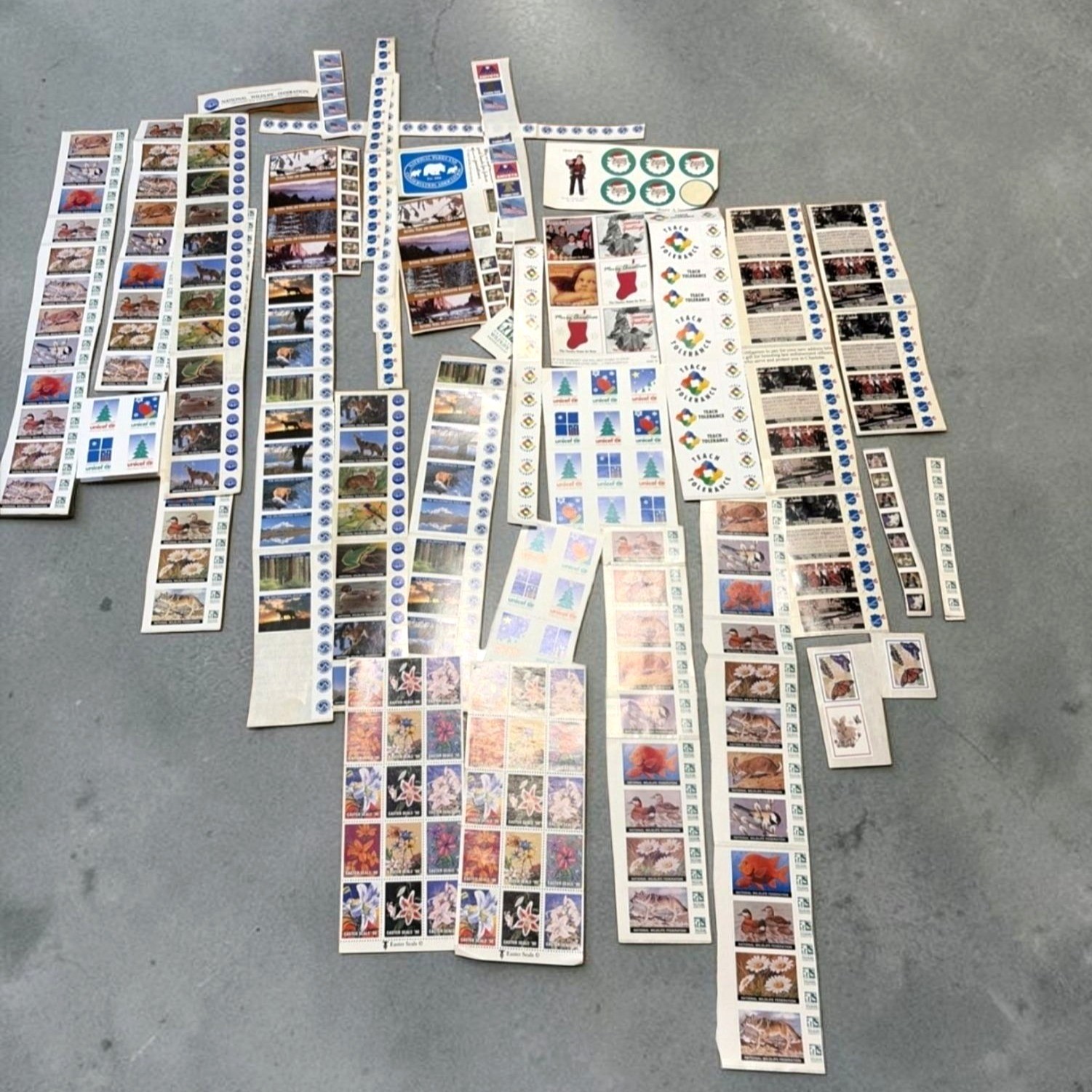 Vtg Lot Of Mixed Animal Photo Stickers Easter Seals Nat Wildlife UNICEF More150+ Vtg Lot Of Mixed Animal Photo Stickers Easter Seals Nat Wildlife UNICEF More150+