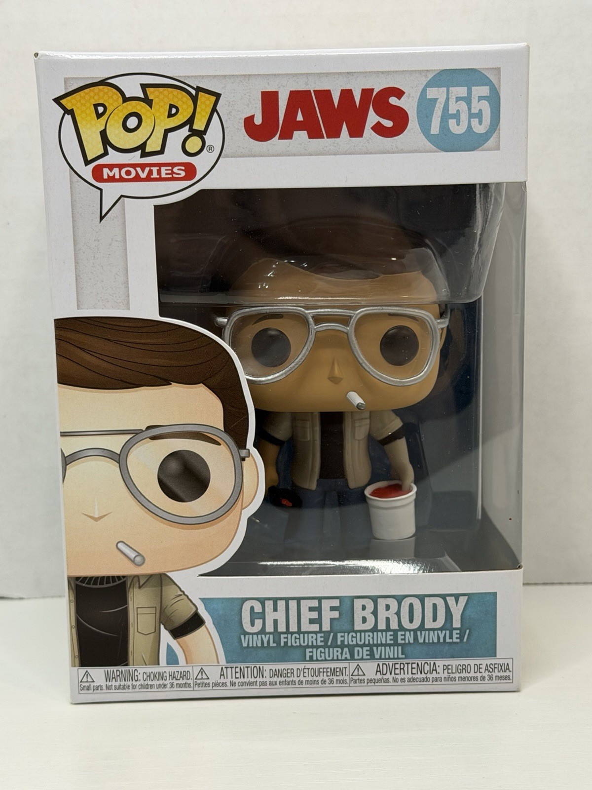 Funko Pop Vinyl: Jaws - Chief Brody #755