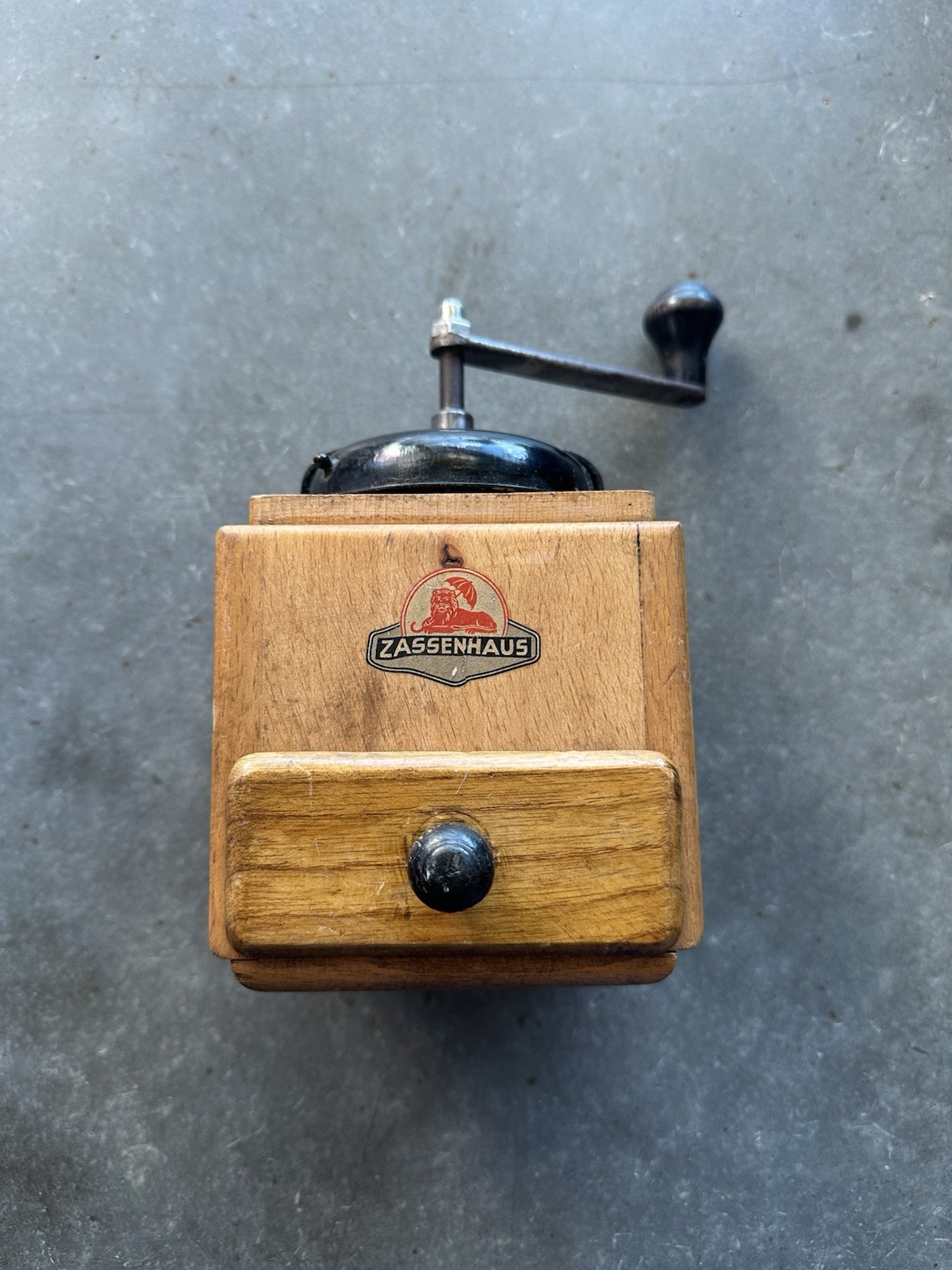 Vintage Zassenhaus Coffee Grinder Made In West Germany Vintage Zassenhaus Coffee Grinder Made In West Germany