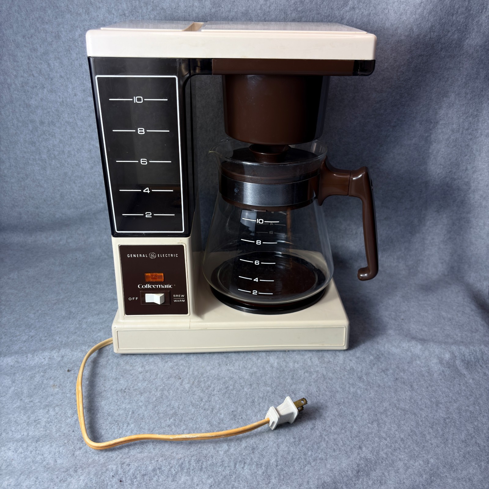 VTG 1970s GE General Electric Coffeematic 10 Cup Coffee Maker Retro MCM Tested VTG 1970s GE General Electric Coffeematic 10 Cup Coffee Maker Retro MCM Tested