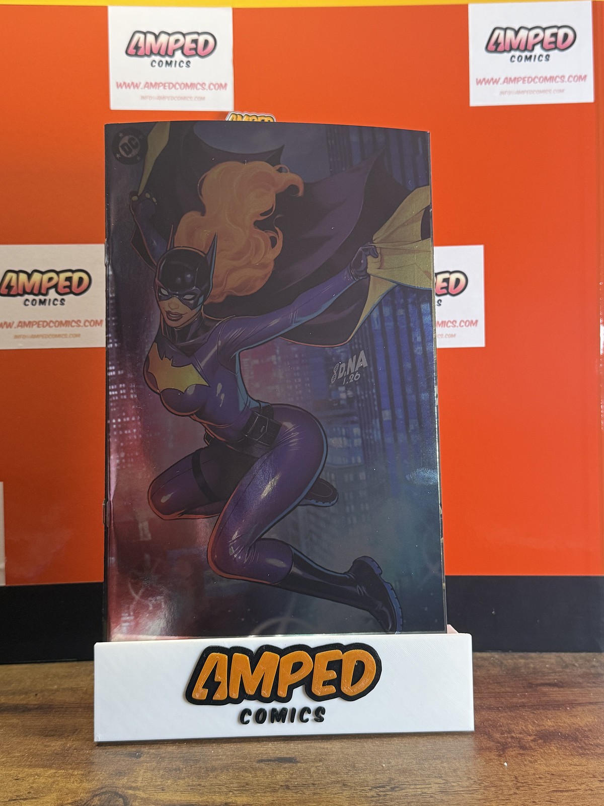 BARBARA GORDON BREAKOUT #1 CVR E DAVID NAKAYAMA FOIL VAR BARBARA GORDON BREAKOUT #1 CVR E DAVID NAKAYAMA FOIL VAR