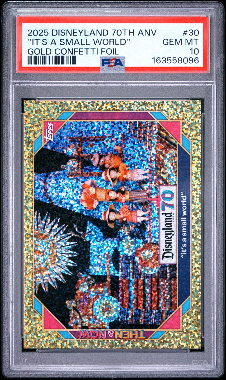2025 Topps Disneyland 70th Anniversary The Haunted Mansion Gold #05/55 PSA 10 2025 Topps Disneyland 70th Anniversary The Haunted Mansion Gold #05/55 PSA 10