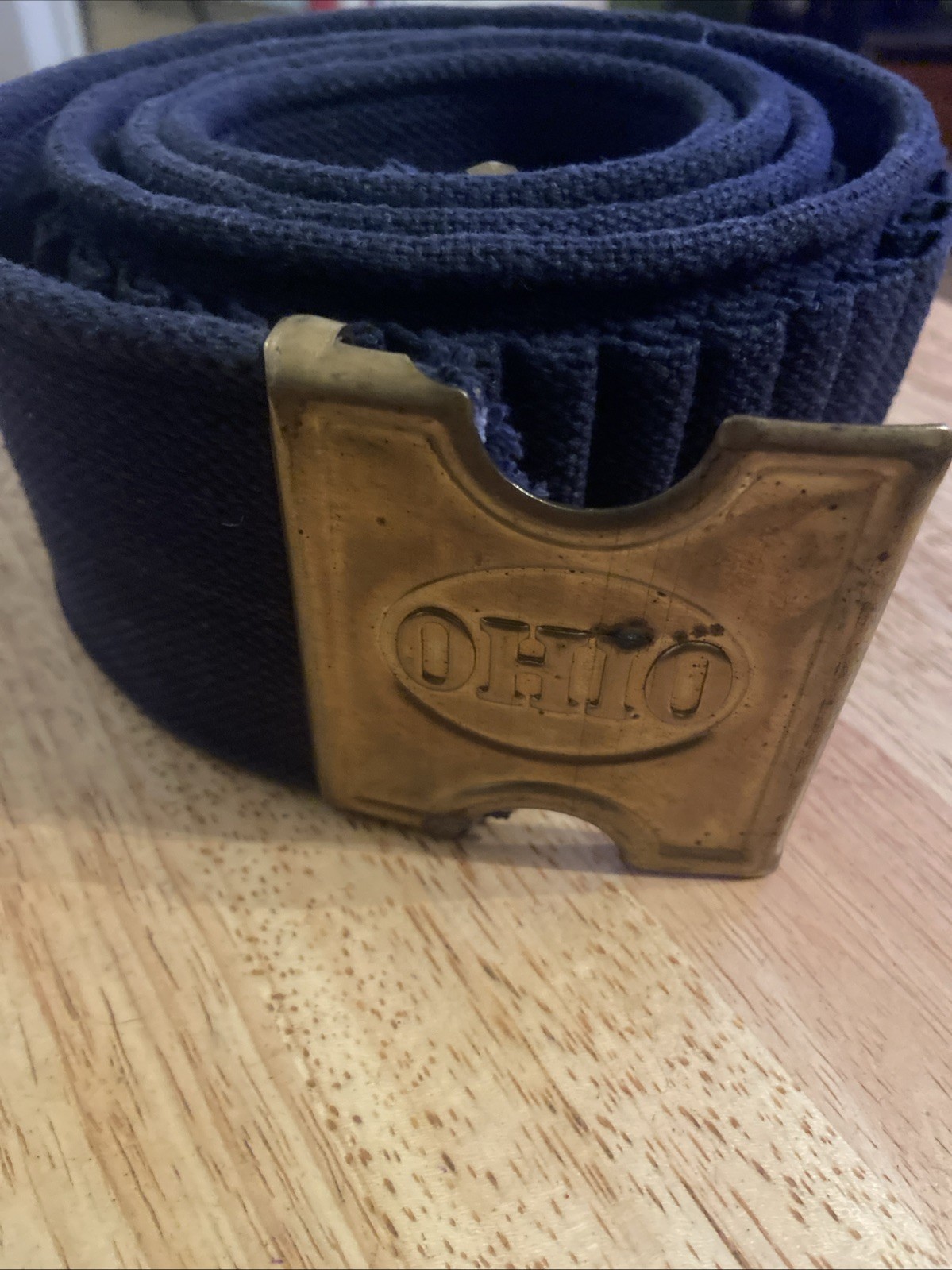 1881 Anson Mills Ohio National Guard Cartridge Belt 1881 Anson Mills Ohio National Guard Cartridge Belt