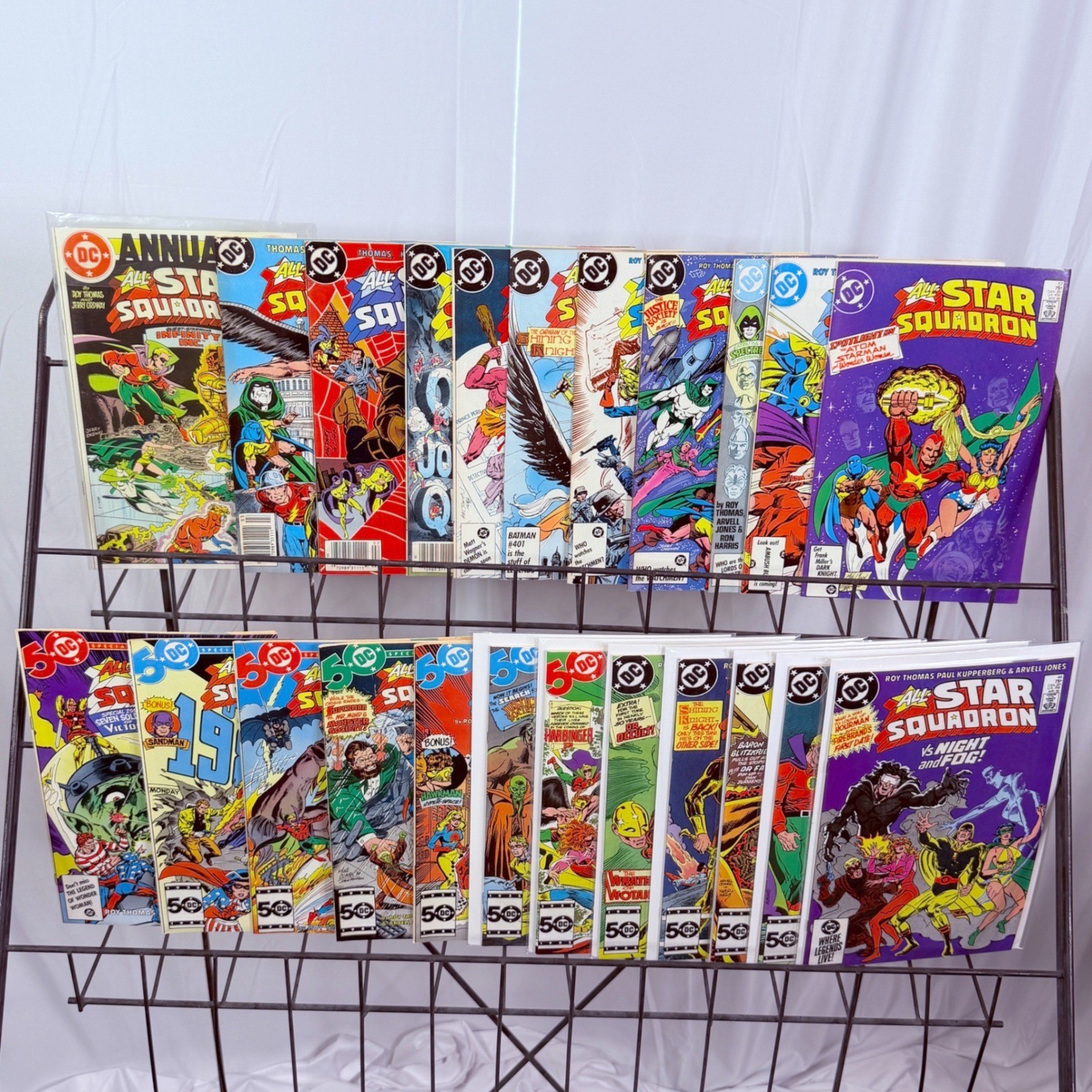 DC All-Star Squadron 44-46 48-62 64-67 Annual 2 Lot Justice Society JSA JLA DC All-Star Squadron 44-46 48-62 64-67 Annual 2 Lot Justice Society JSA JLA