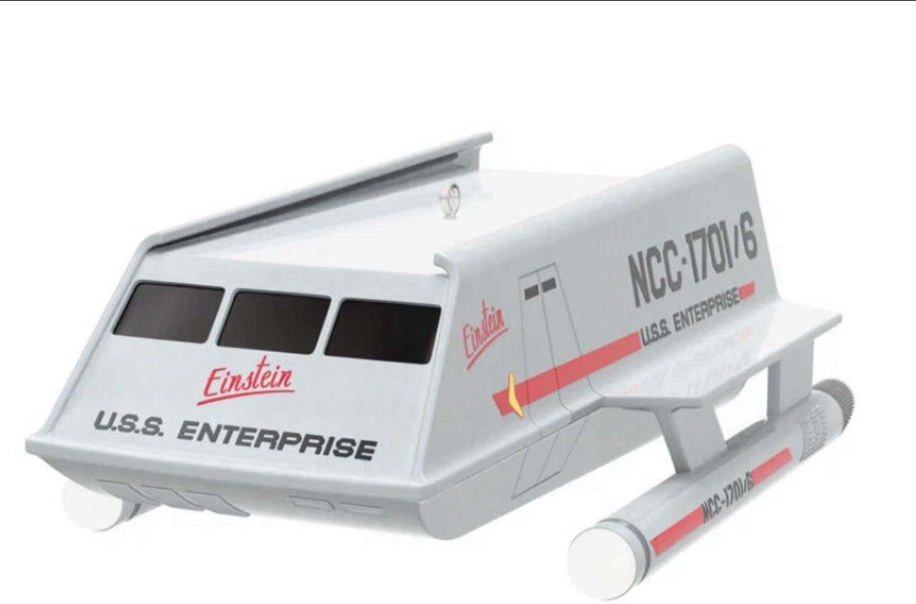Hallmark NYCC 2026 Star Trek Shuttlecraft Einstein Ornament - CONFIRMED ORDER Hallmark NYCC 2026 Star Trek Shuttlecraft Einstein Ornament - CONFIRMED ORDER