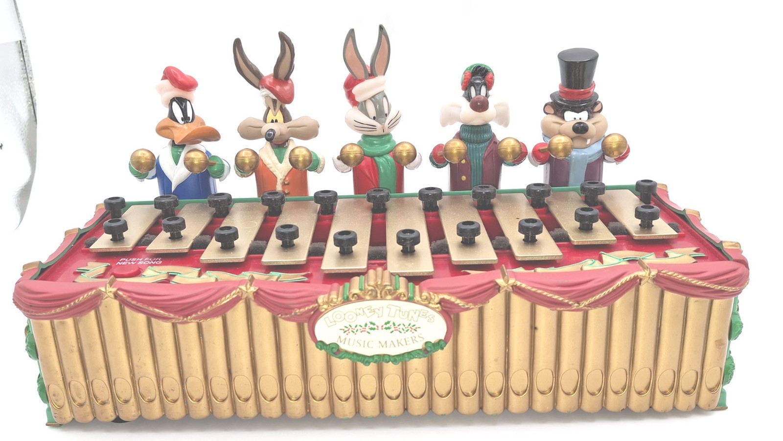 Vintage 1996 Mr. Christmas Looney Tunes Music Makers Animated Musical Box Vintage 1996 Mr. Christmas Looney Tunes Music Makers Animated Musical Box
