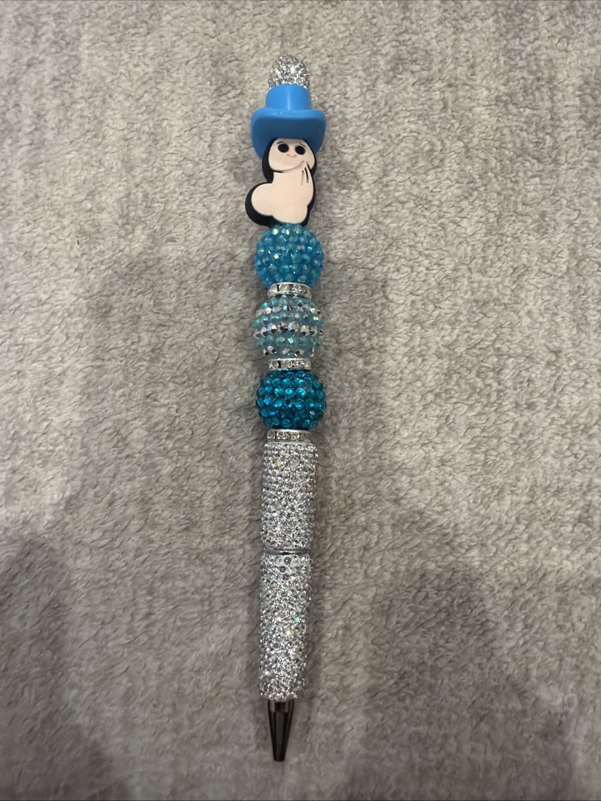 “Richard” Custom Beaded Pen With Fancy Beads “Richard” Custom Beaded Pen With Fancy Beads