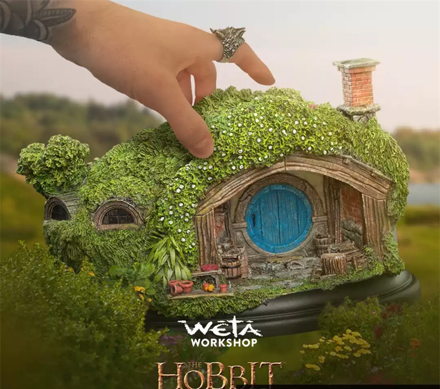 WETA Workshop Official HILL LANE 1 The Lords Of The Rings House Statue Model GK WETA Workshop Official HILL LANE 1 The Lords Of The Rings House Statue Model GK