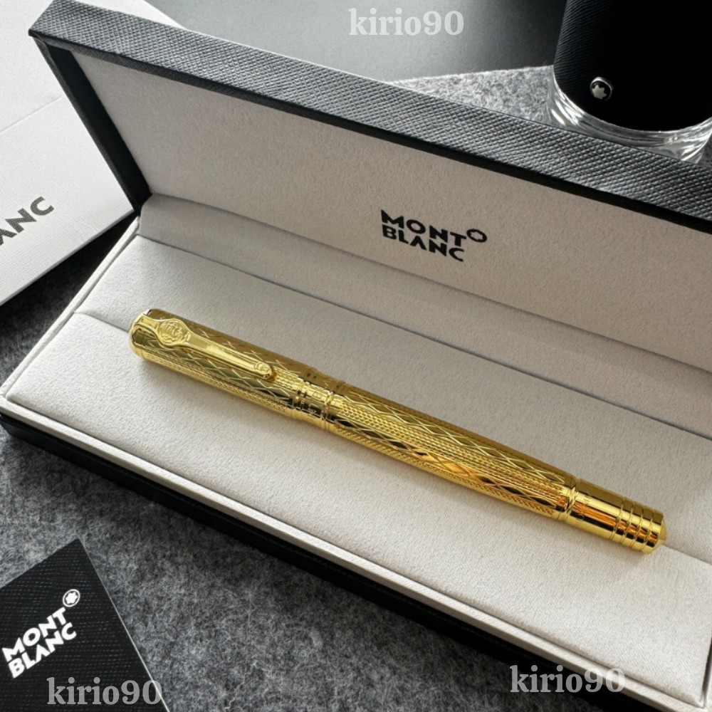 Montblanc Gold Rollerball Pen Luxury Engraved VIP Gift Executive Limited Edition Montblanc Gold Rollerball Pen Luxury Engraved VIP Gift Executive Limited Edition