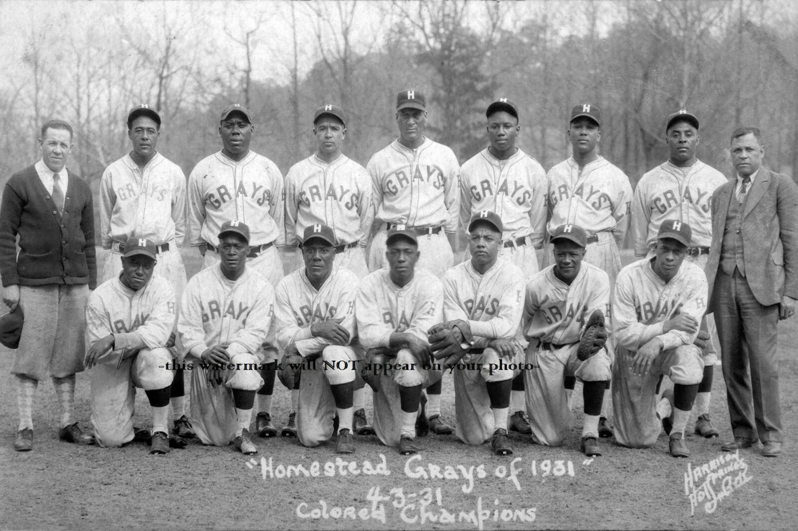 1931 Homestead Grays Team PHOTO Best Ever Negro League Baseball Stars Champs 1931 Homestead Grays Team PHOTO Best Ever Negro League Baseball Stars Champs
