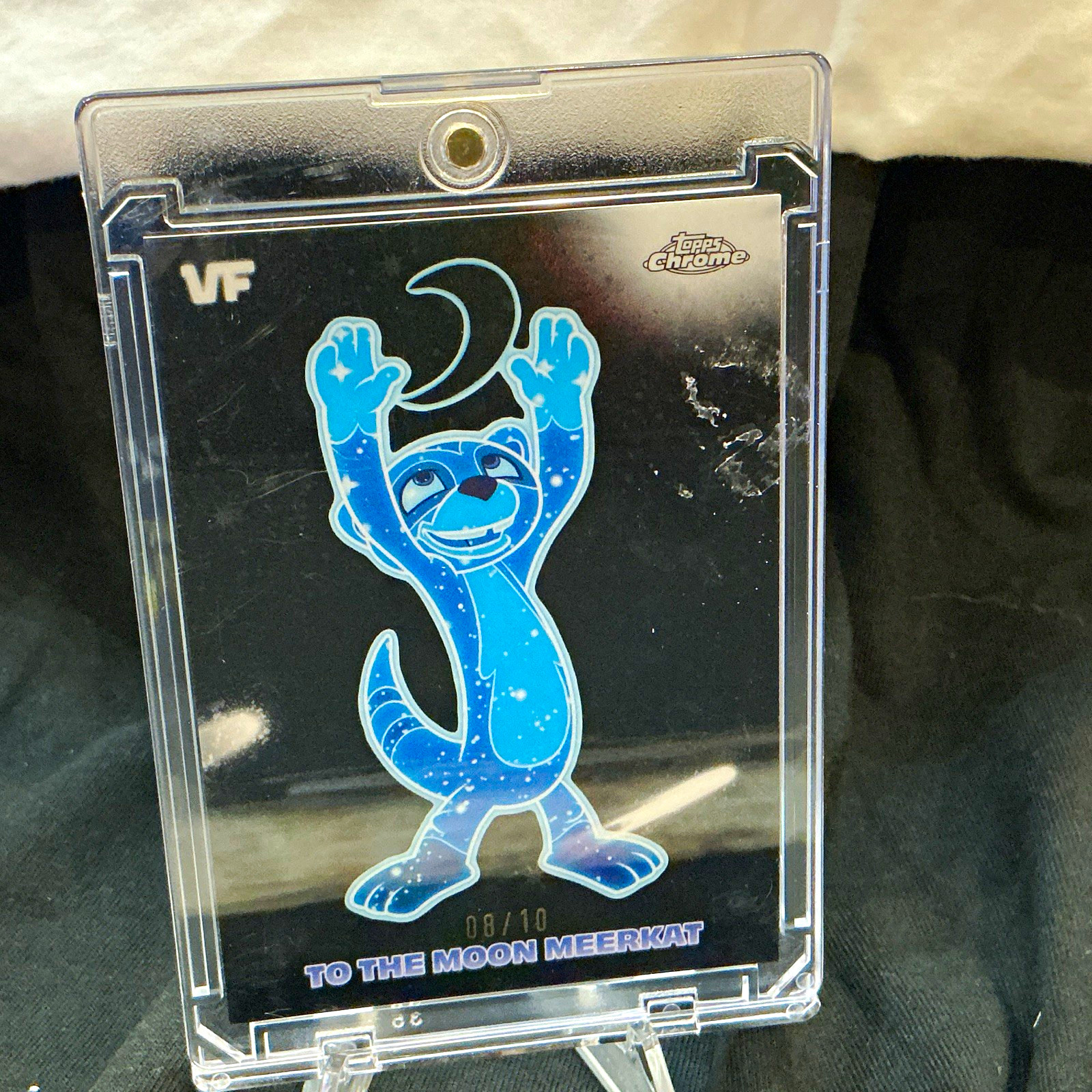 2026 Topps Chrome VeeFriends To The Moon Meerkat SH-16 Stellar Haze 08/10 2026 Topps Chrome VeeFriends To The Moon Meerkat SH-16 Stellar Haze 08/10