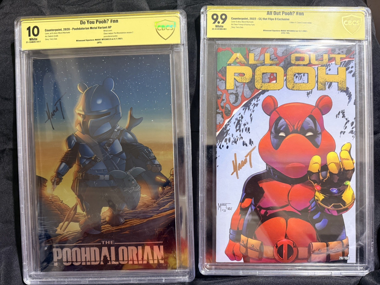 Do You Pooh Collection | Marat Signed | Graded 10.0, 9.9 & 9.8 | 40+ Rare Books Do You Pooh Collection | Marat Signed | Graded 10.0, 9.9 & 9.8 | 40+ Rare Books