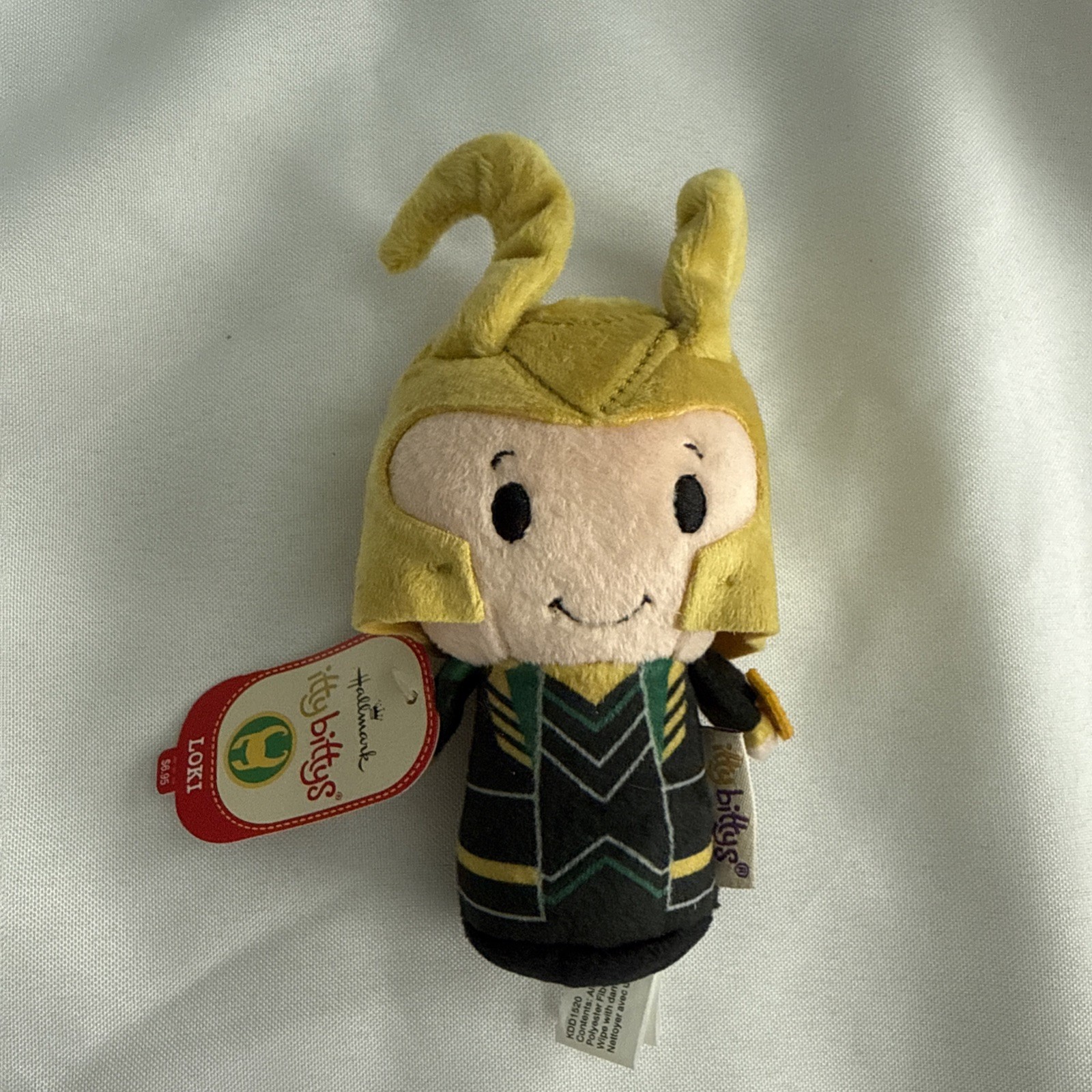 Hallmark Itty Bittys LOKI (Marvel, Avengers, Thor) NEW Stuffed Animal Figure Toy Hallmark Itty Bittys LOKI (Marvel, Avengers, Thor) NEW Stuffed Animal Figure Toy