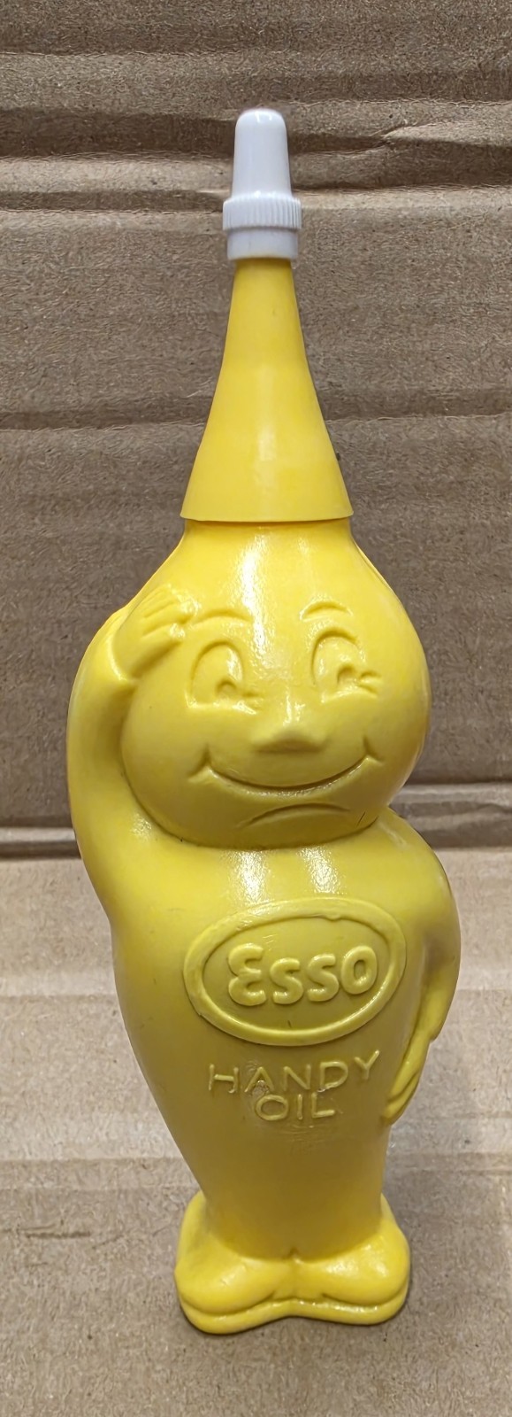 Vintage 60's ESSO Handy Oil. "Happy" the Oil Drop Man. Mint, Uncut, Full Vintage 60's ESSO Handy Oil. "Happy" the Oil Drop Man. Mint, Uncut, Full