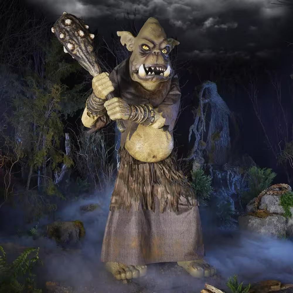 8 FT Wicked Woods Giant-Sized Animated LED Tumble the Troll 8 FT Wicked Woods Giant-Sized Animated LED Tumble the Troll
