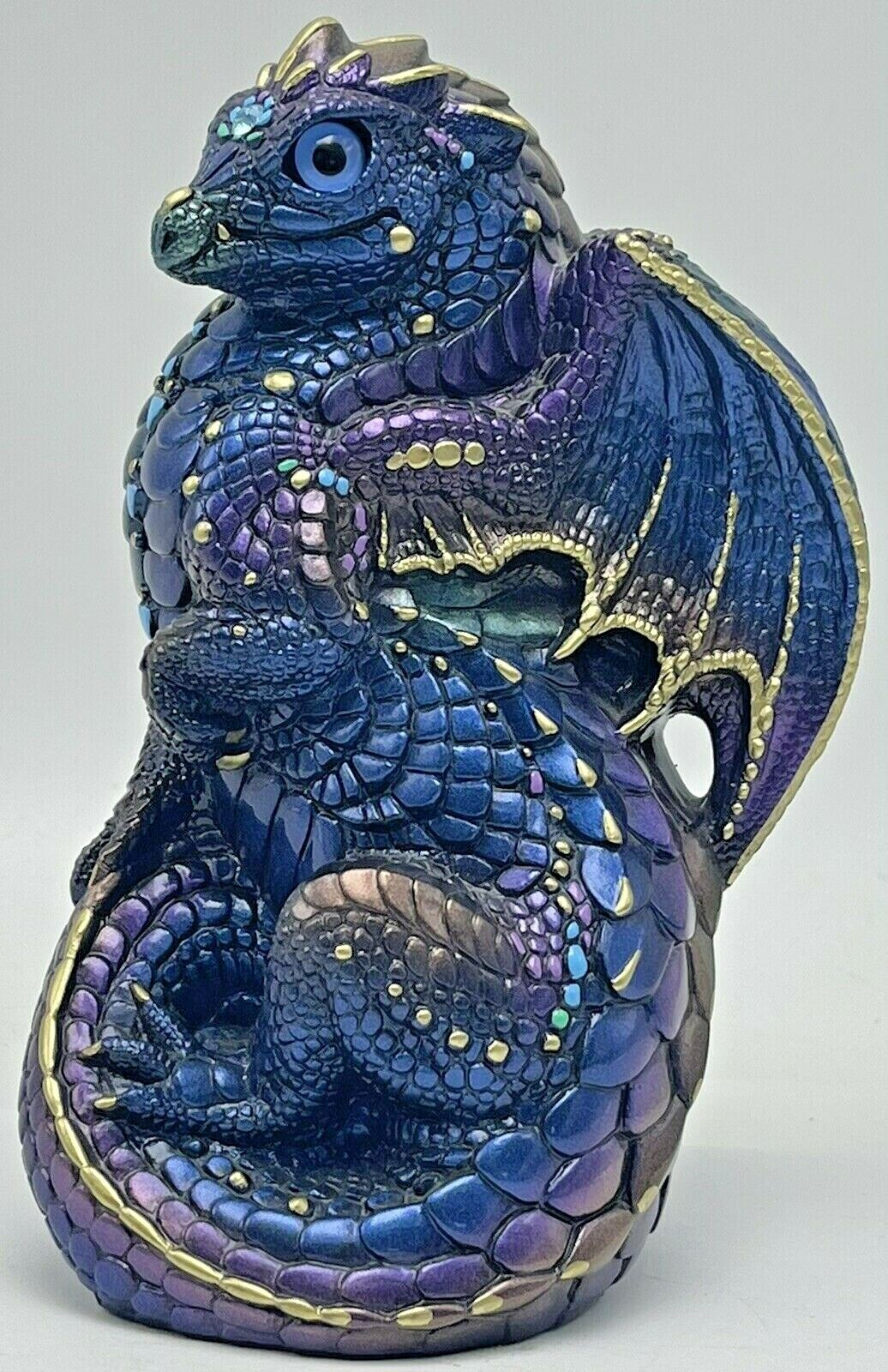 Windstone Editions Young Dragon Peacock Pena Vintage 1988 North Hollywood