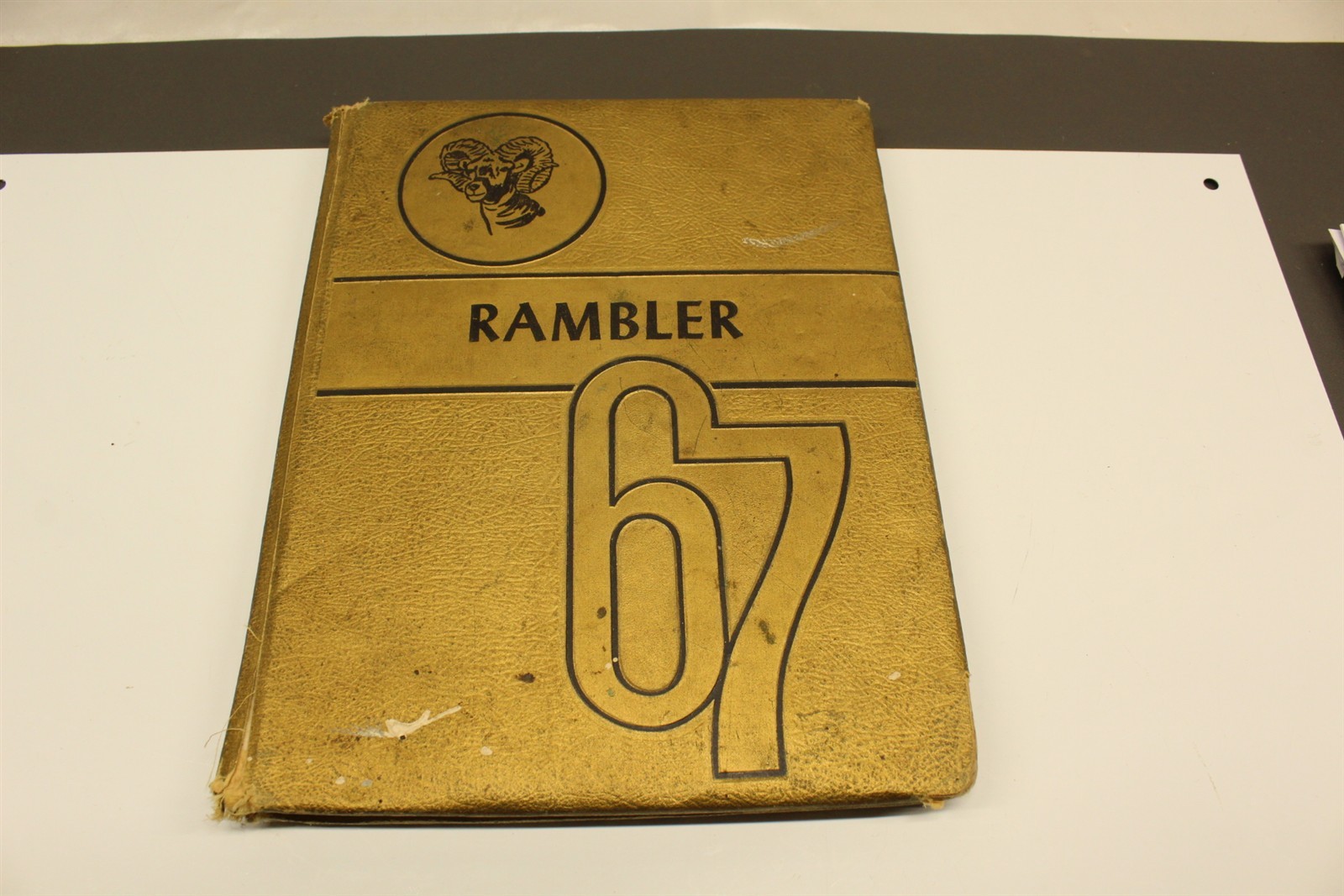 Vintage 1967 Year Book Galesburg Augusta Michigan High School Rambler