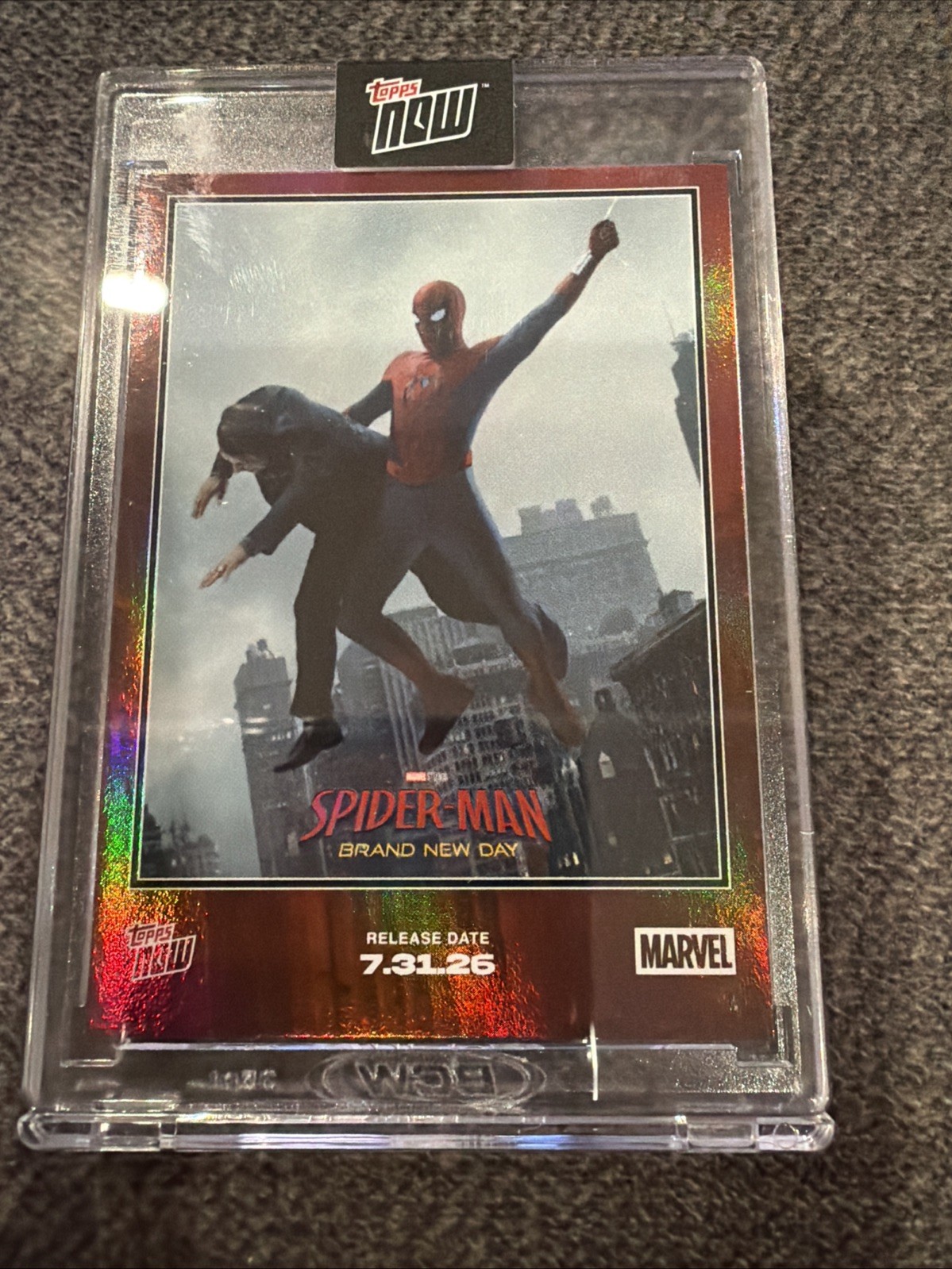 2026 Tops Marvel Now Spider-Man Brand New Day Trading Card SMSSP 2026 Tops Marvel Now Spider-Man Brand New Day Trading Card SMSSP