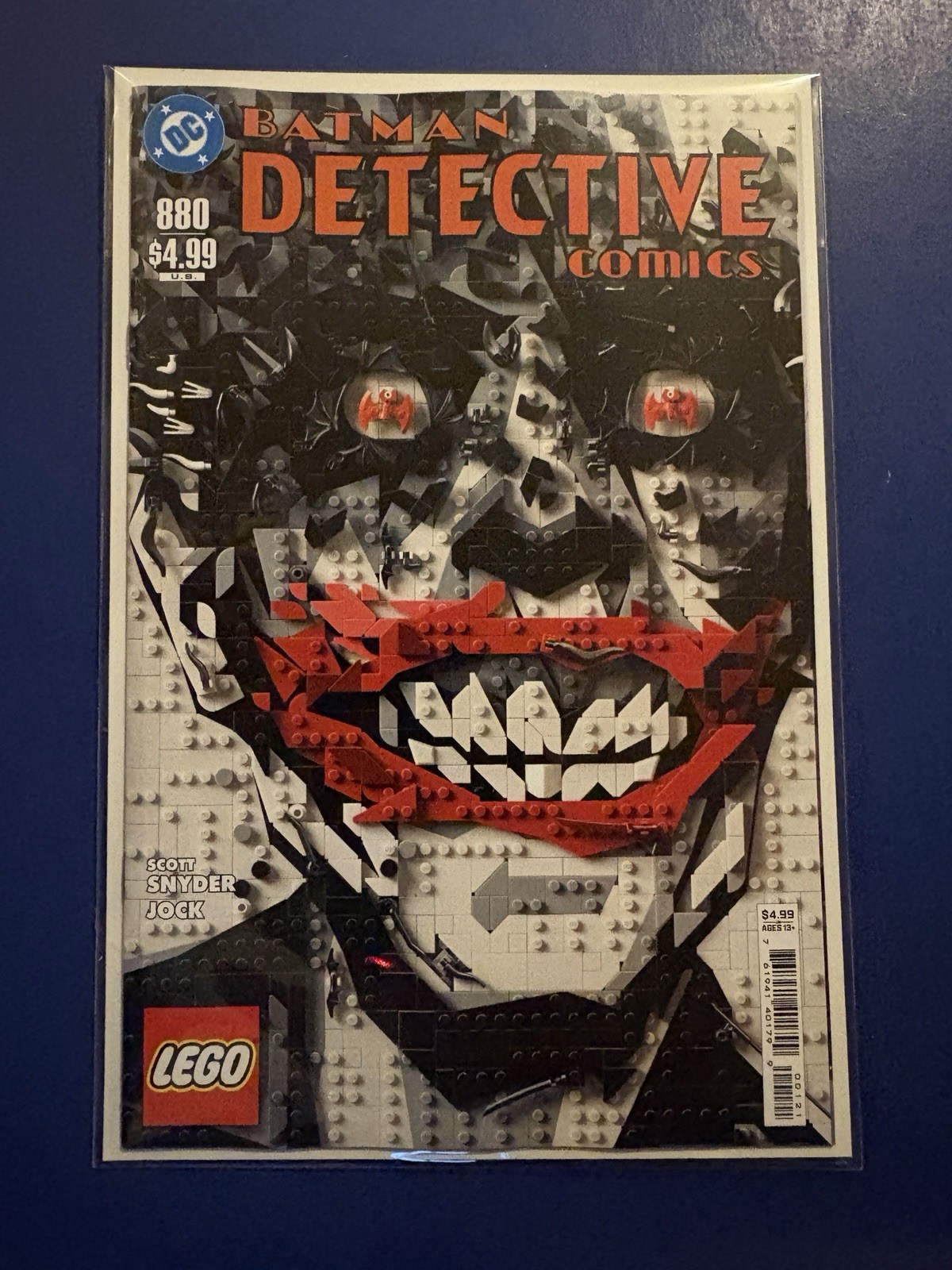 DETECTIVE COMICS #880 Facsimile Cover B Lego Card Stock Variant 2026 Jock DC DETECTIVE COMICS #880 Facsimile Cover B Lego Card Stock Variant 2026 Jock DC
