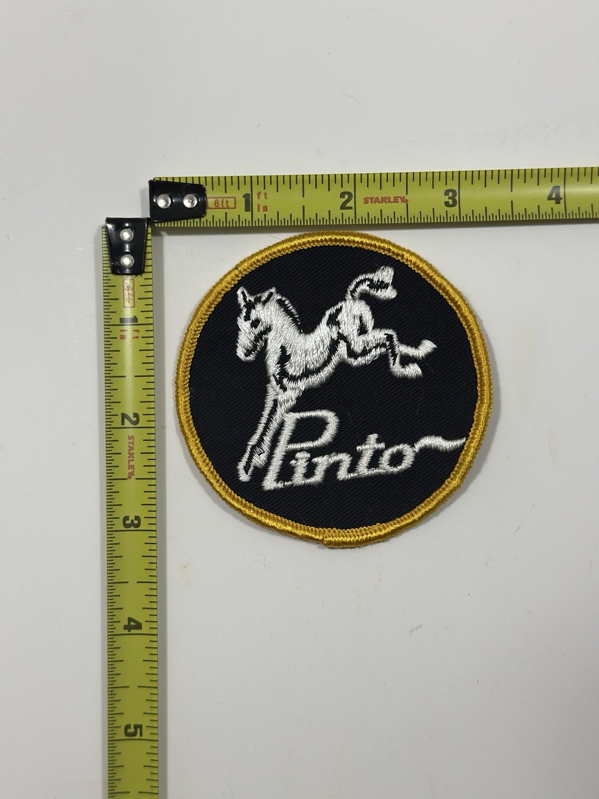 NEW Vintage 70s FORD Pinto 3” Patch FoMoCo SewOn Embroidered Hat Coat Pant Jeans NEW Vintage 70s FORD Pinto 3” Patch FoMoCo SewOn Embroidered Hat Coat Pant Jeans